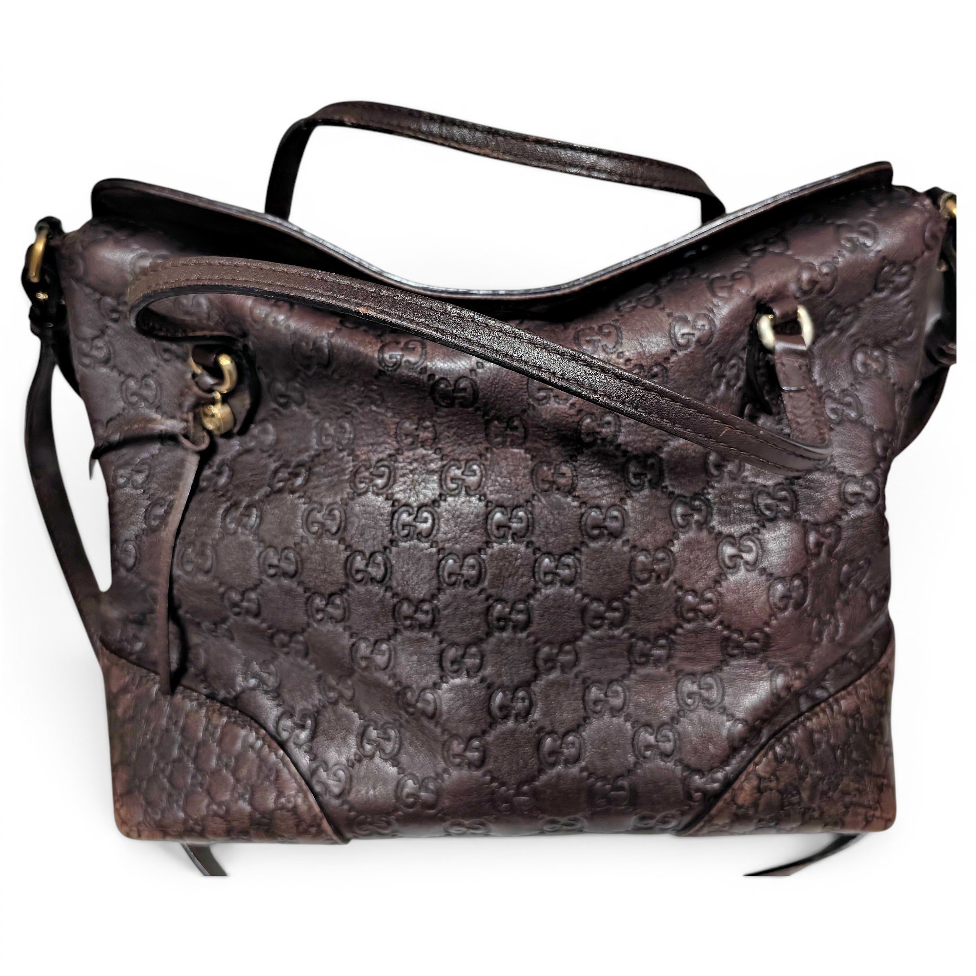 Leather handbag