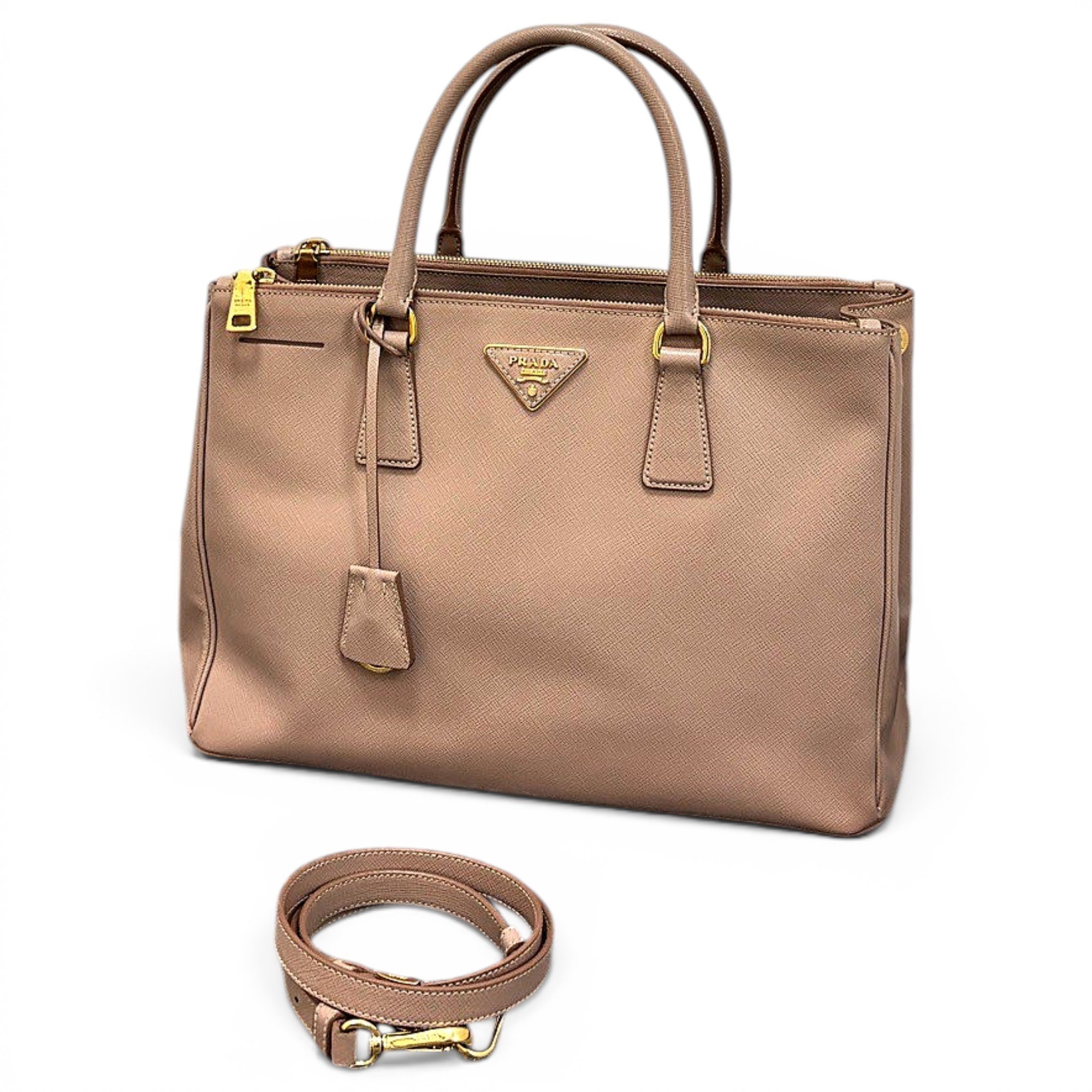 Galleria leather handbag