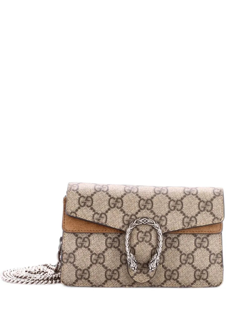 Dionysus Bag GG Coated Canvas Super Mini crossbody bag