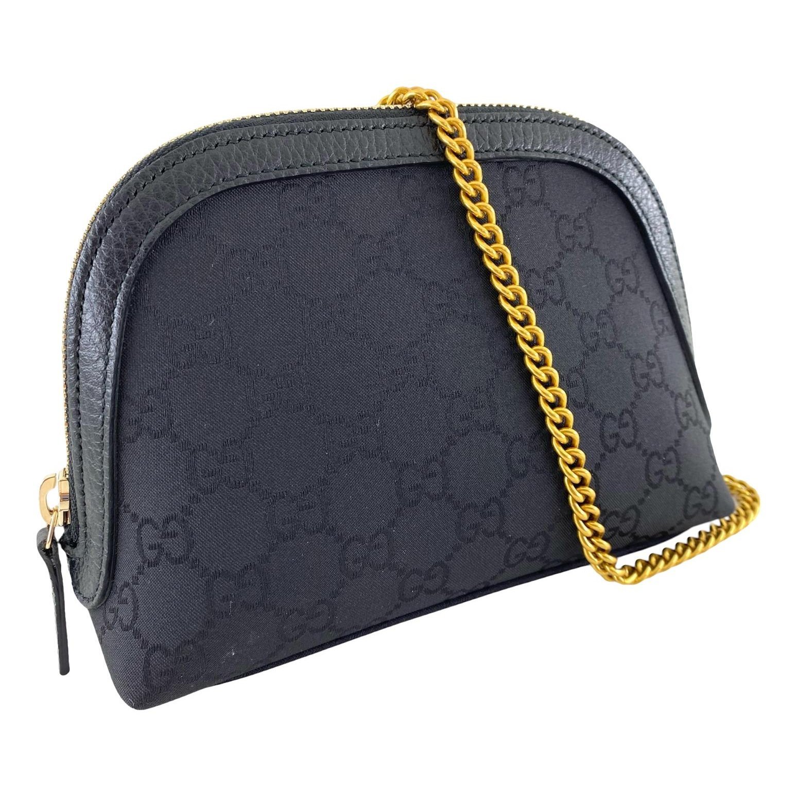 Ophidia Dome cloth crossbody bag