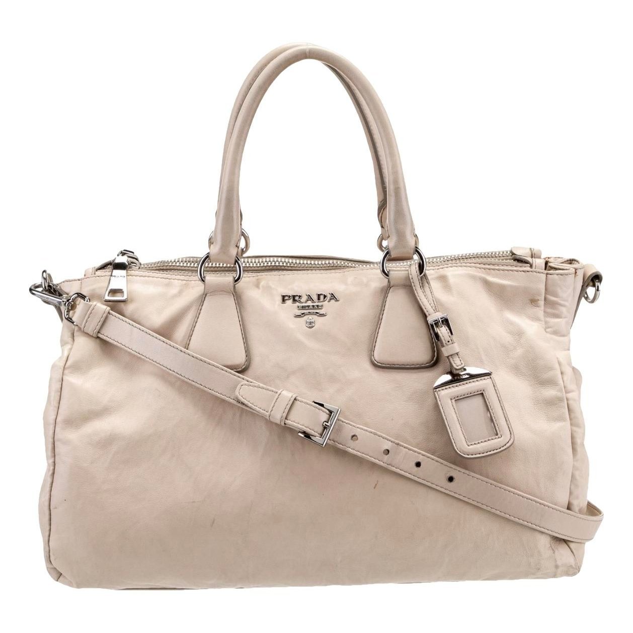 Leather handbag