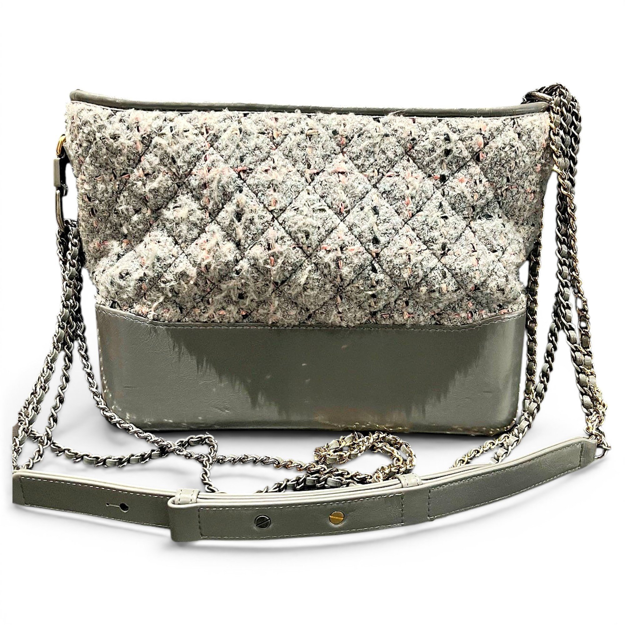 Gabrielle tweed crossbody bag