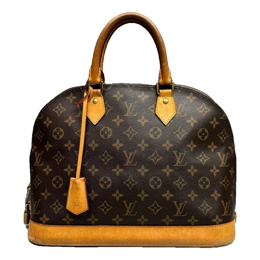 Alma leather handbag