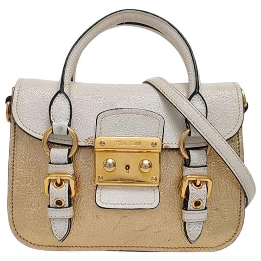 Leather handbag