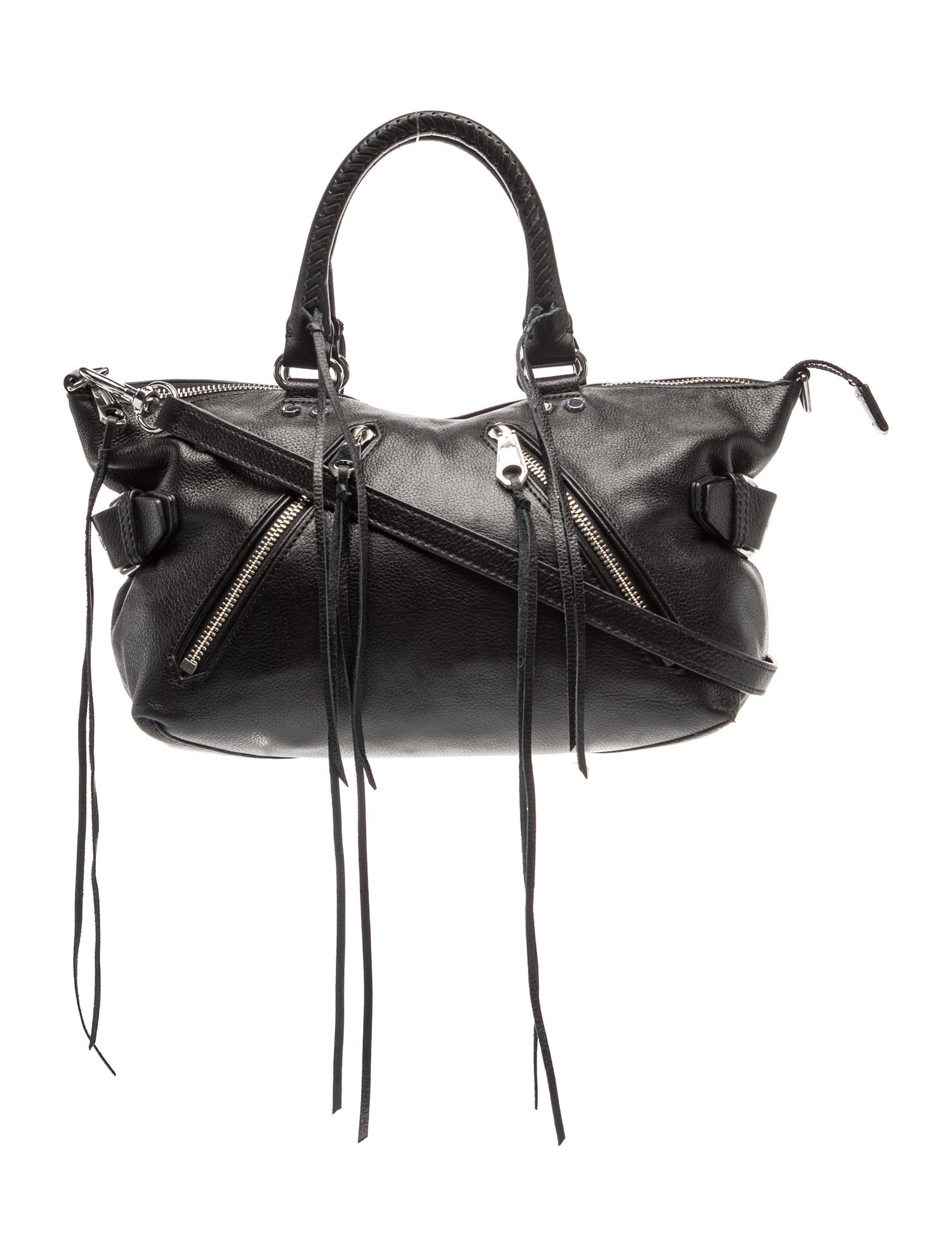 Leather Top Handle Bag
