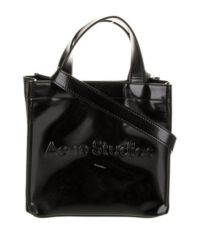 Acne Studios Studios Patent Leather Shoulder Bag