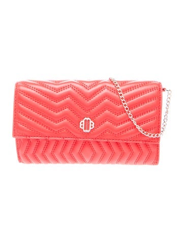 Maje Leather Clutch w/ Tags