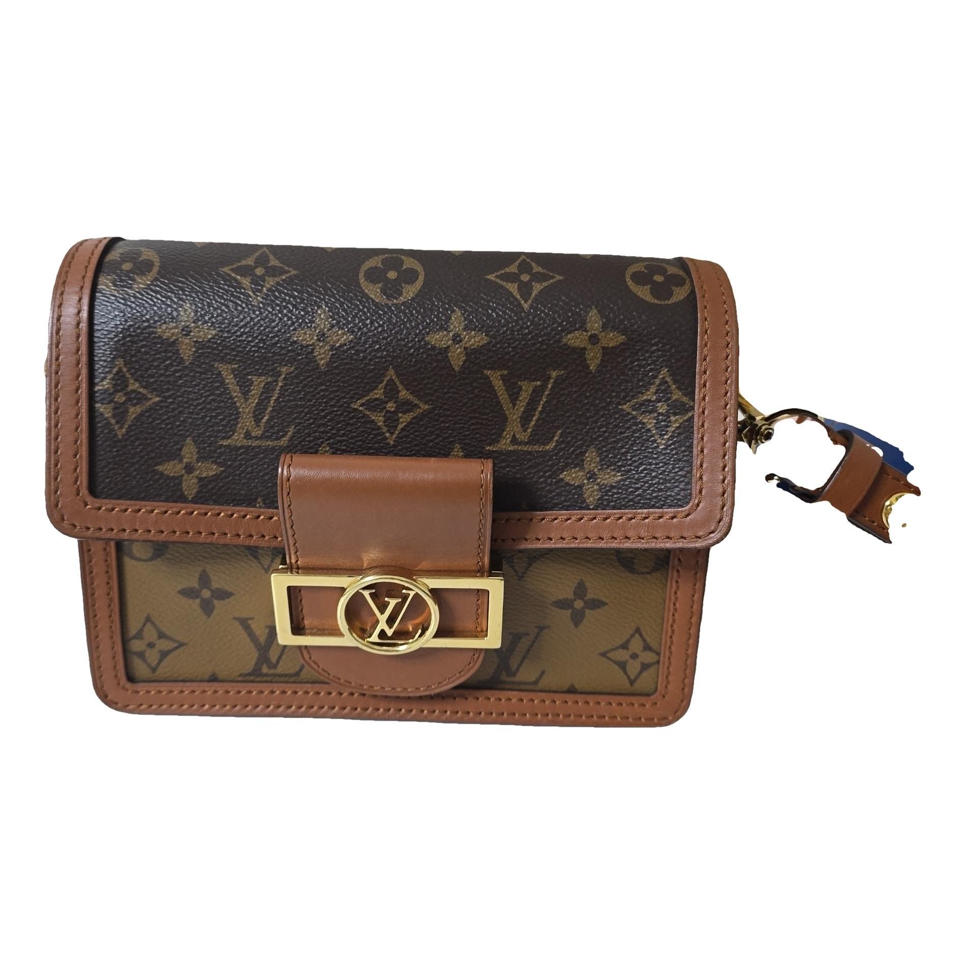 Louis Vuitton Dauphine leather handbag