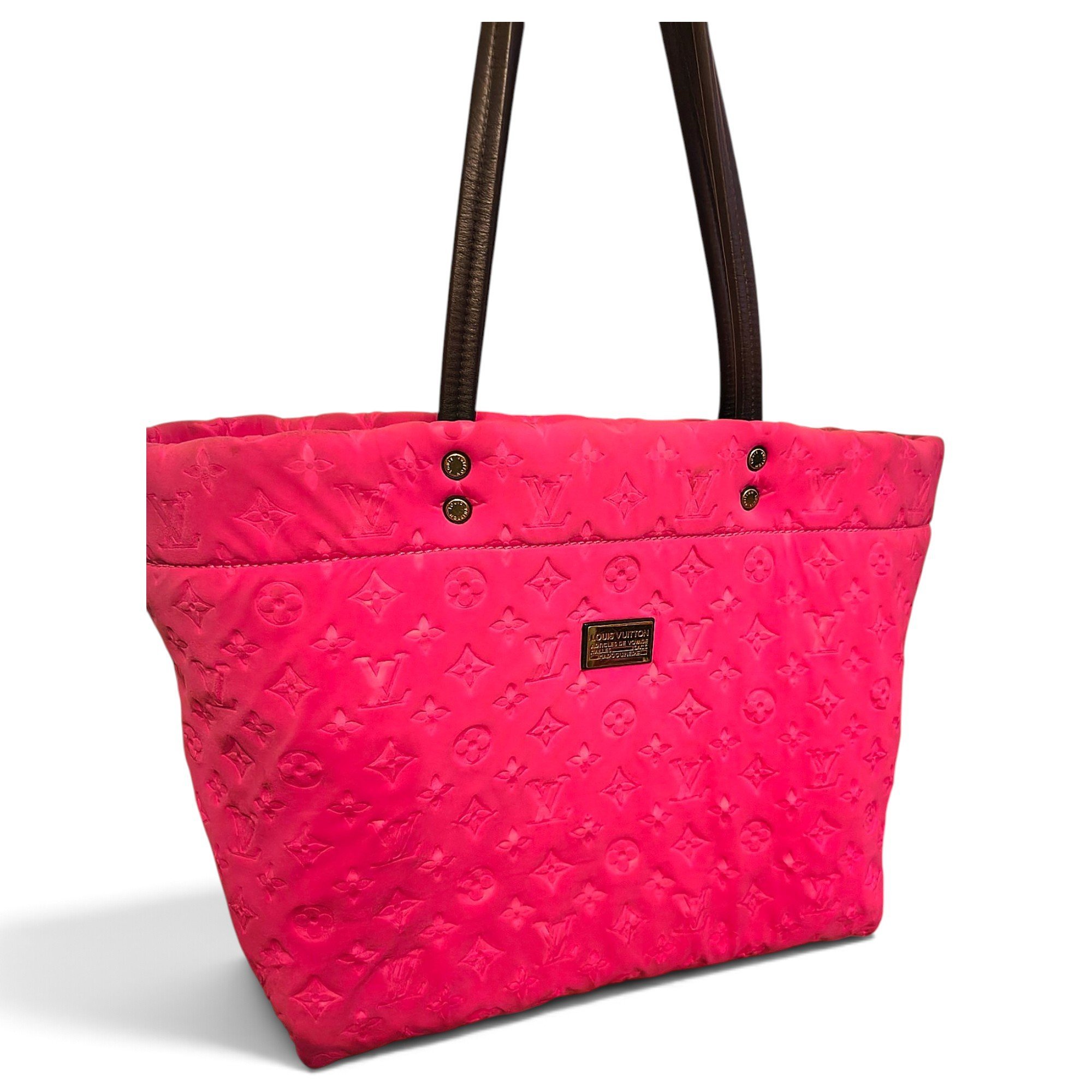 Leather tote