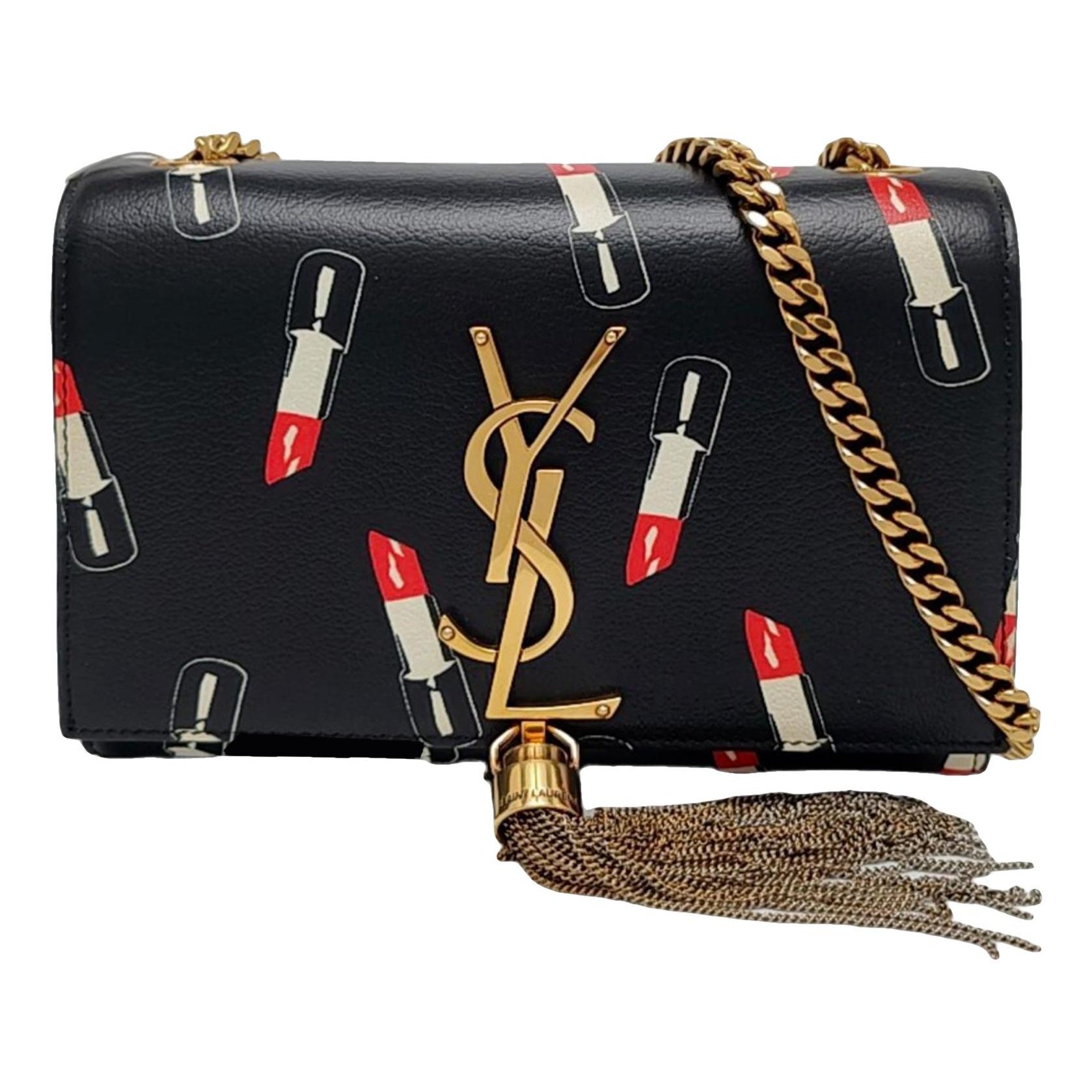 Pompom Kate leather crossbody bag