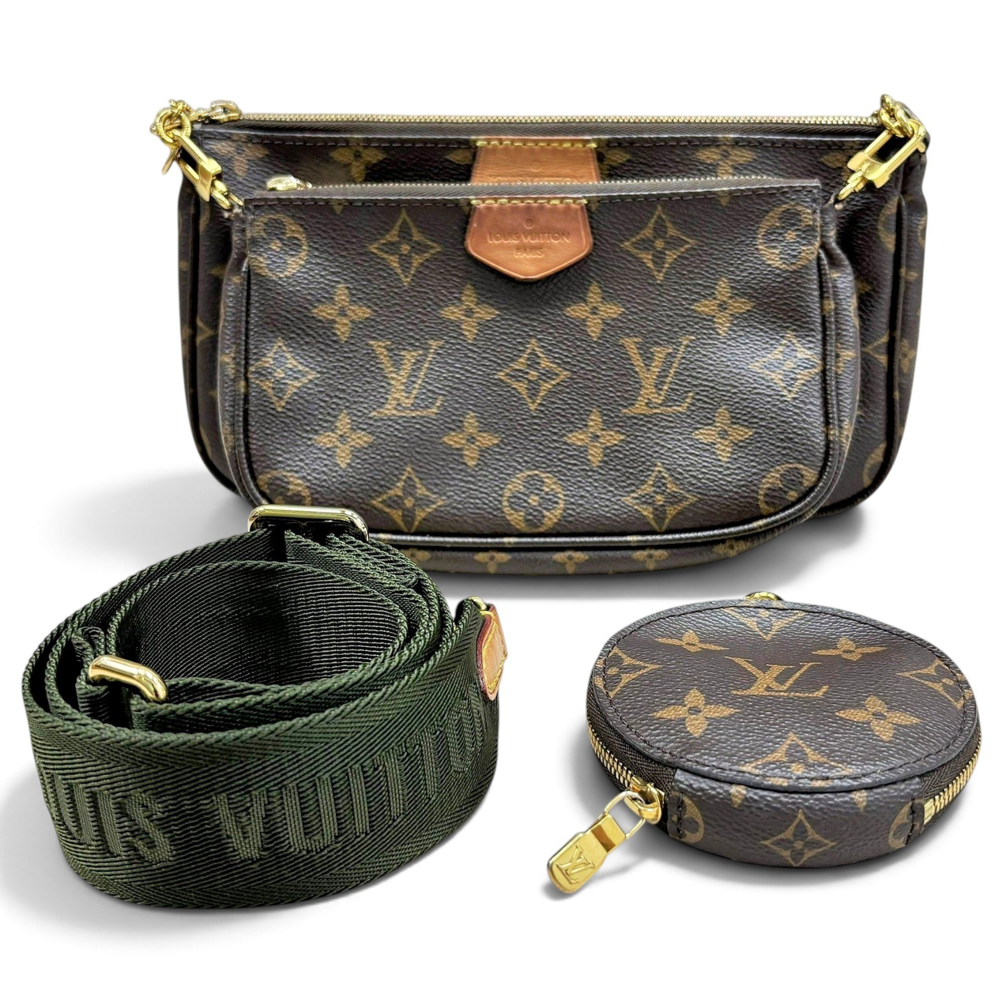 Louis Vuitton Multi Pochette Accessoires leather handbag