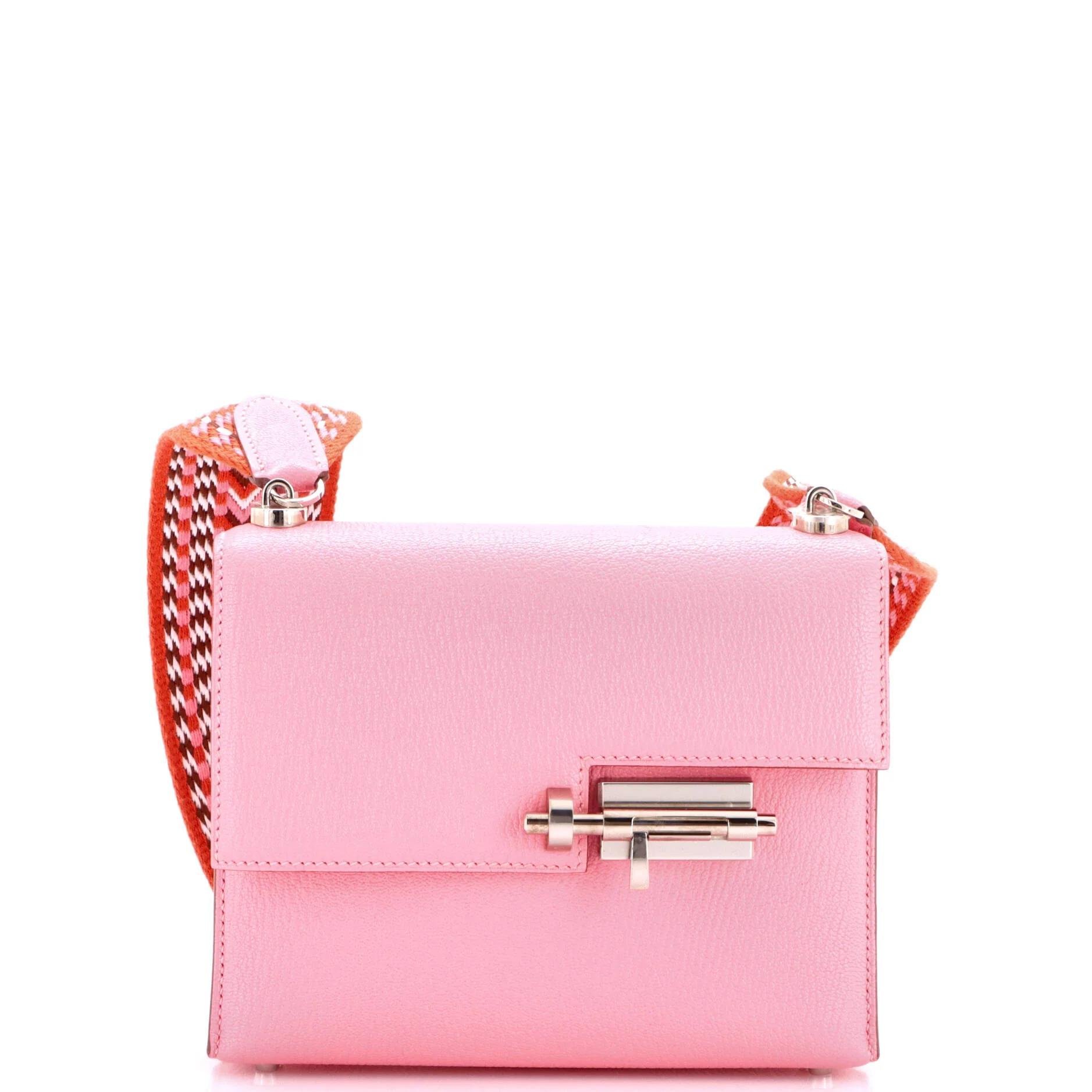 Hermes Verrou Mini Handbag Chèvre Mysore Leather 2020