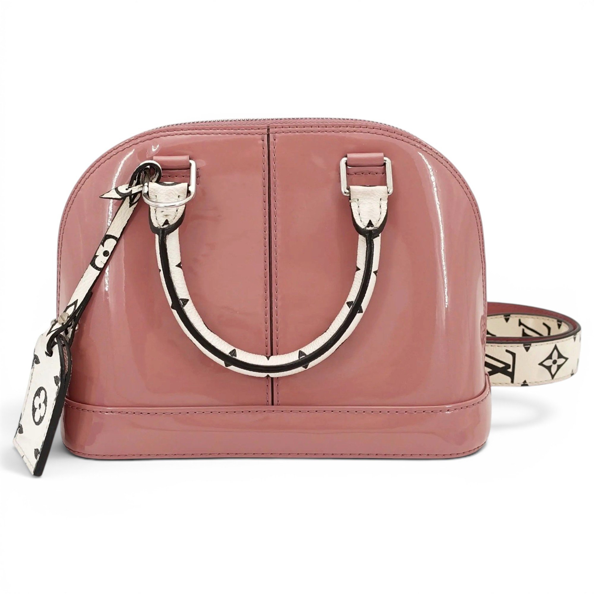 Alma BB patent leather crossbody bag