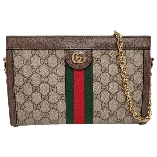 Ophidia leather crossbody bag