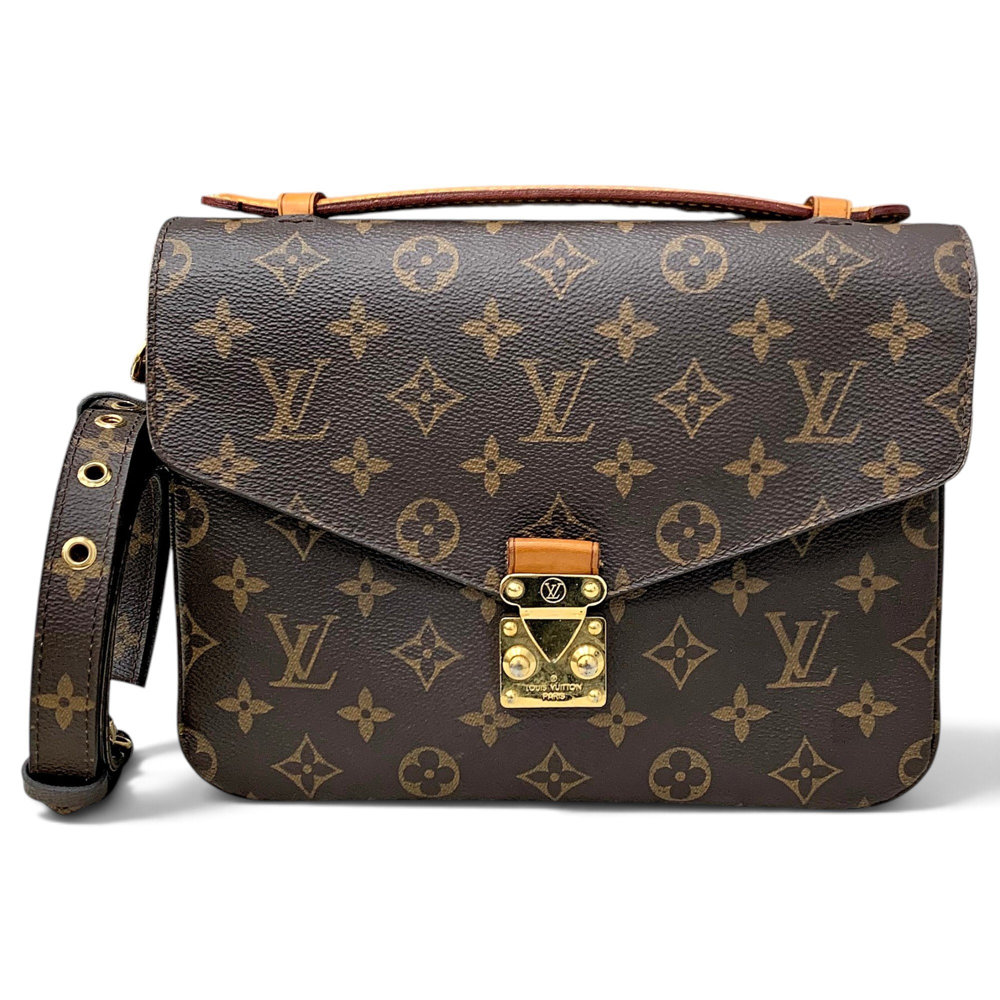 Metis leather handbag