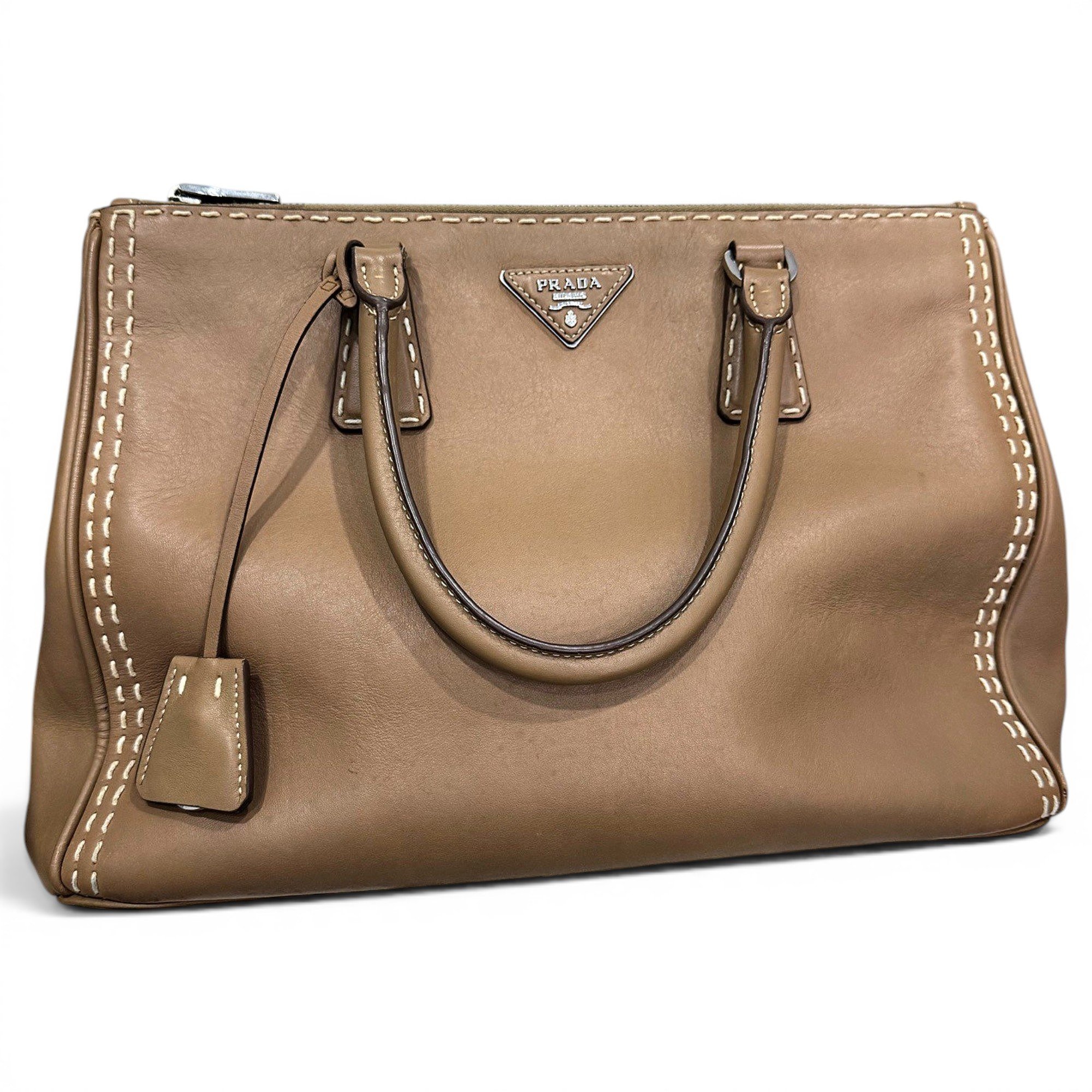 Galleria leather handbag