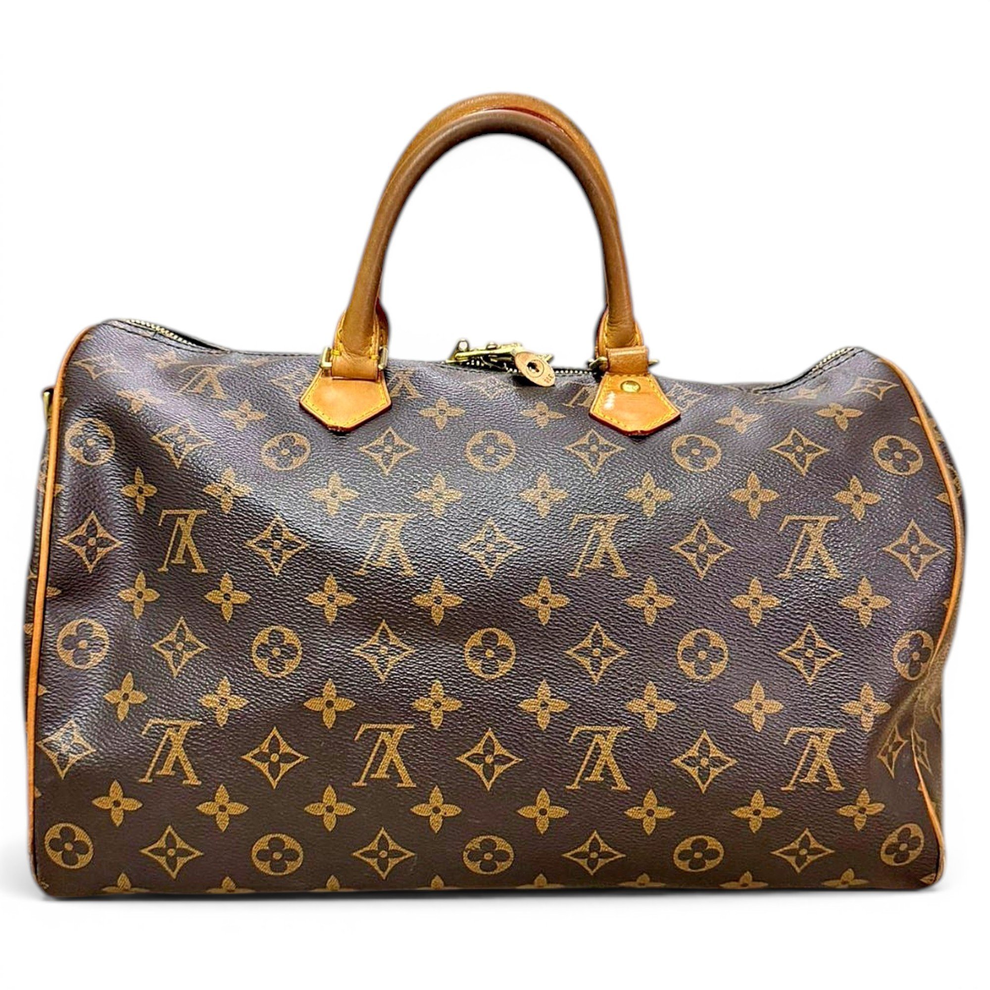 Speedy Bandoulière leather handbag