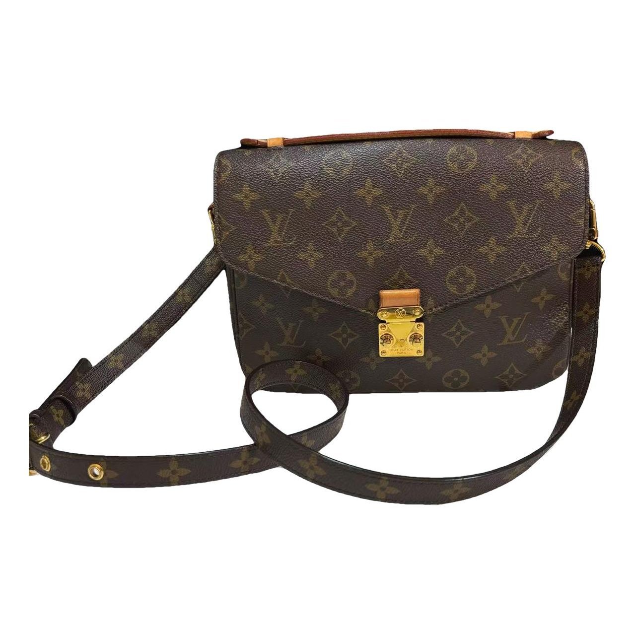 Metis leather handbag