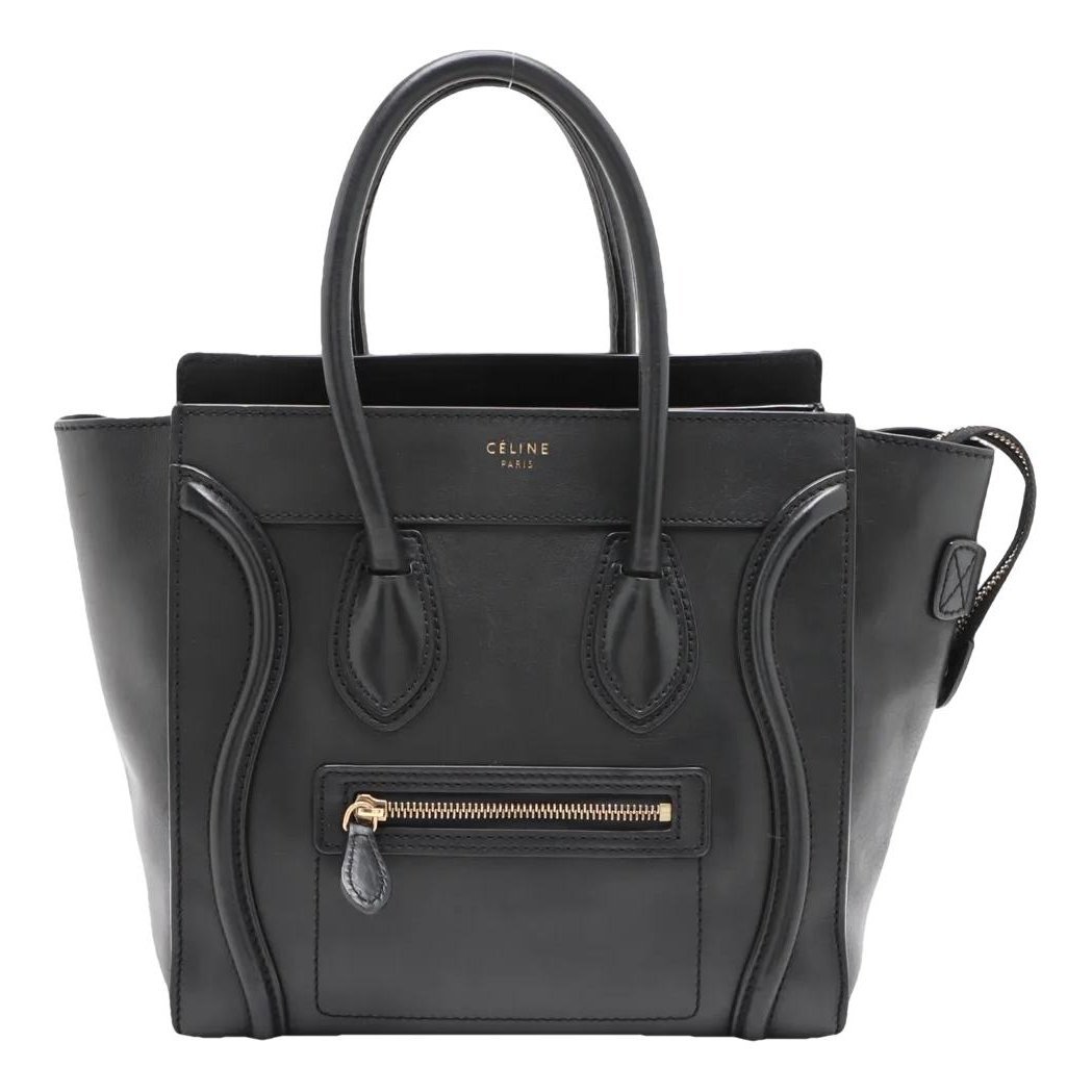 Luggage leather handbag