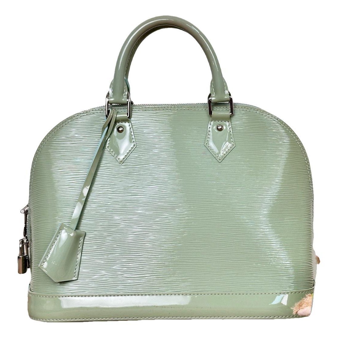 Alma patent leather handbag