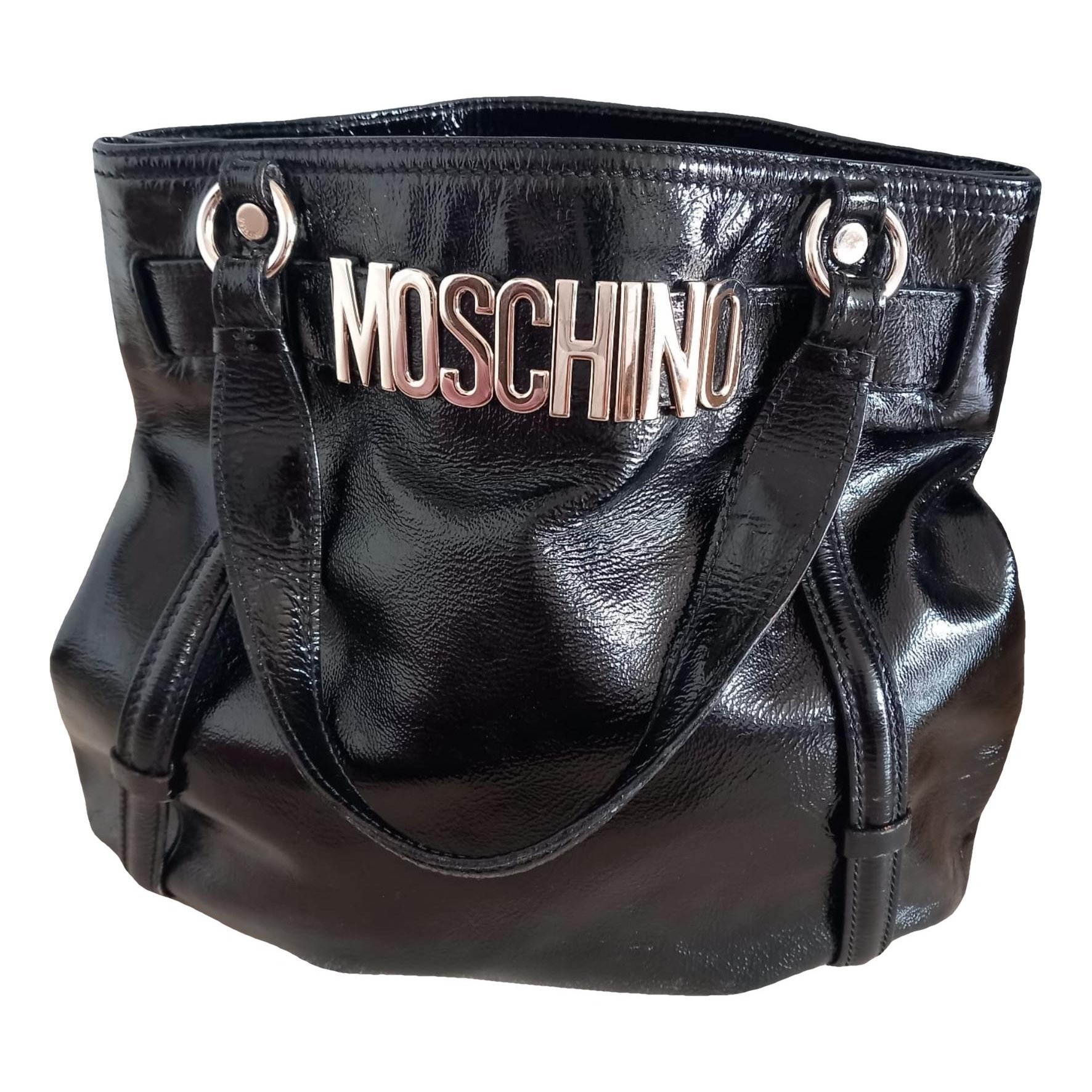 Moschino Patent leather handbag