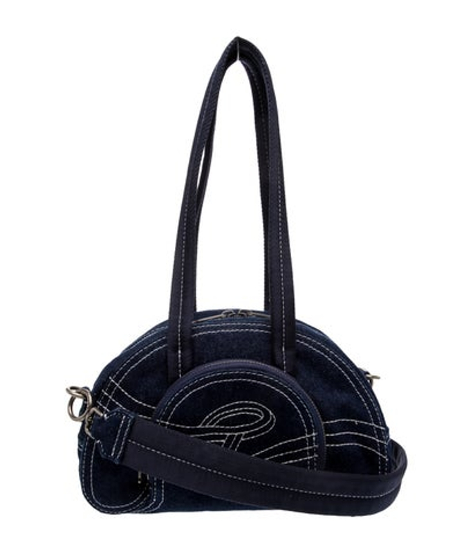 Telfar Denim Shoulder Bag