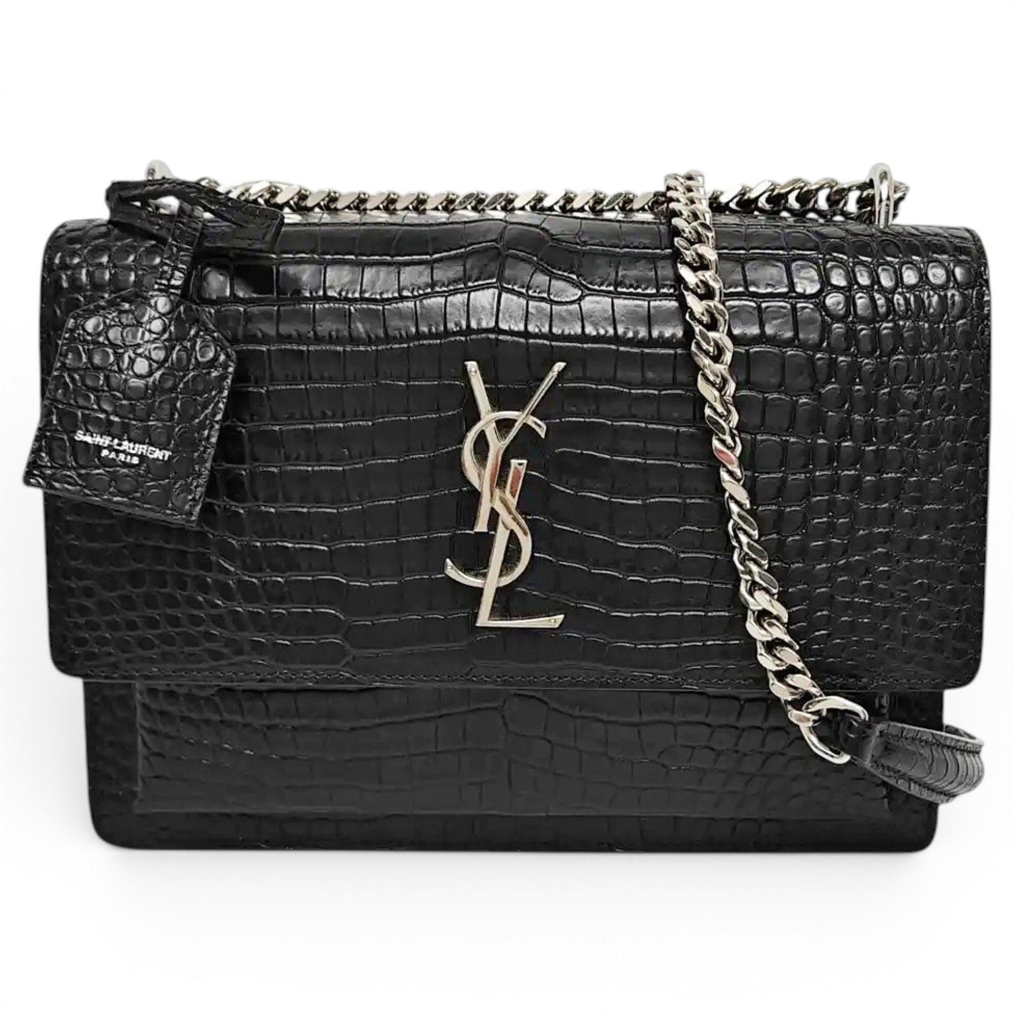 Leather crossbody bag