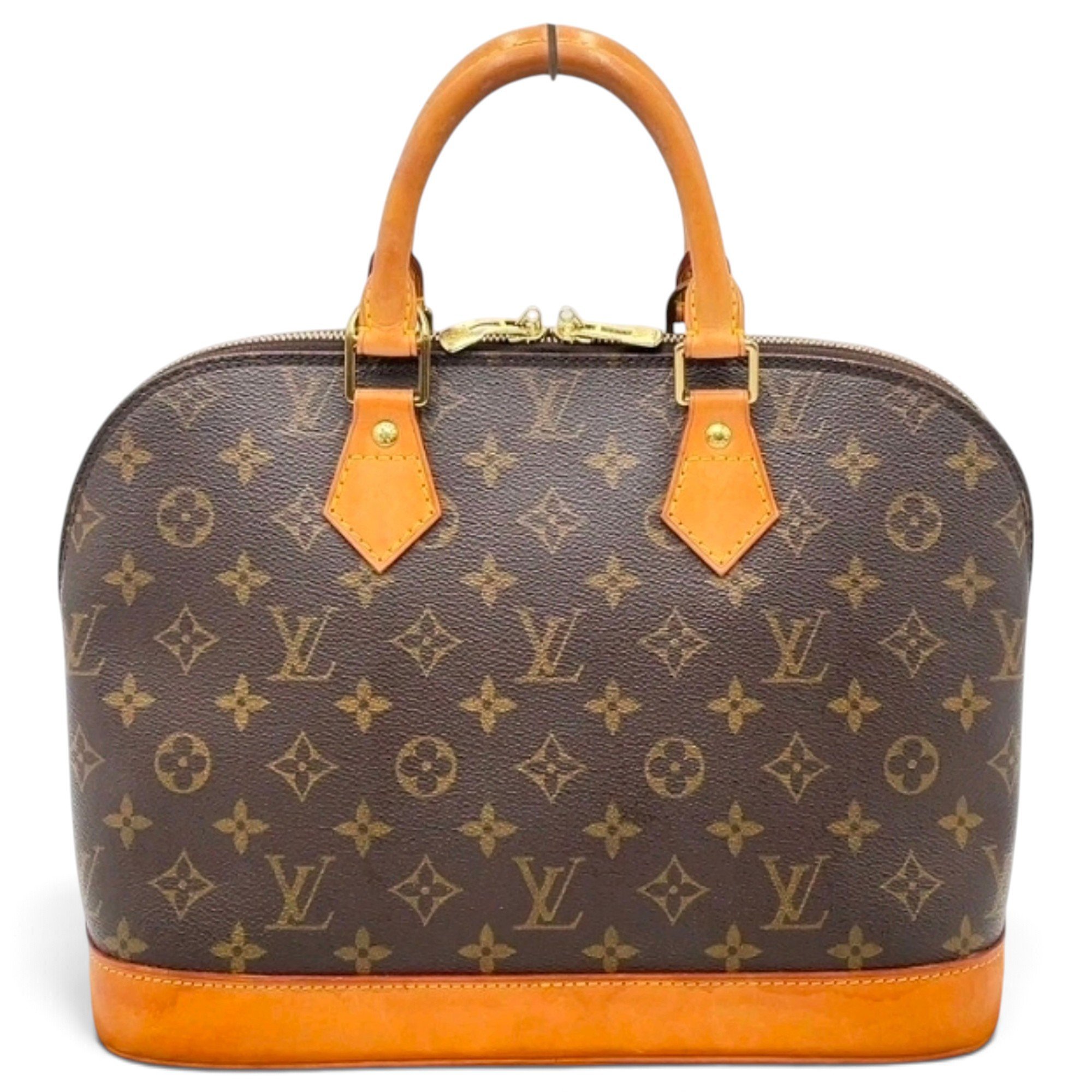 Alma leather handbag