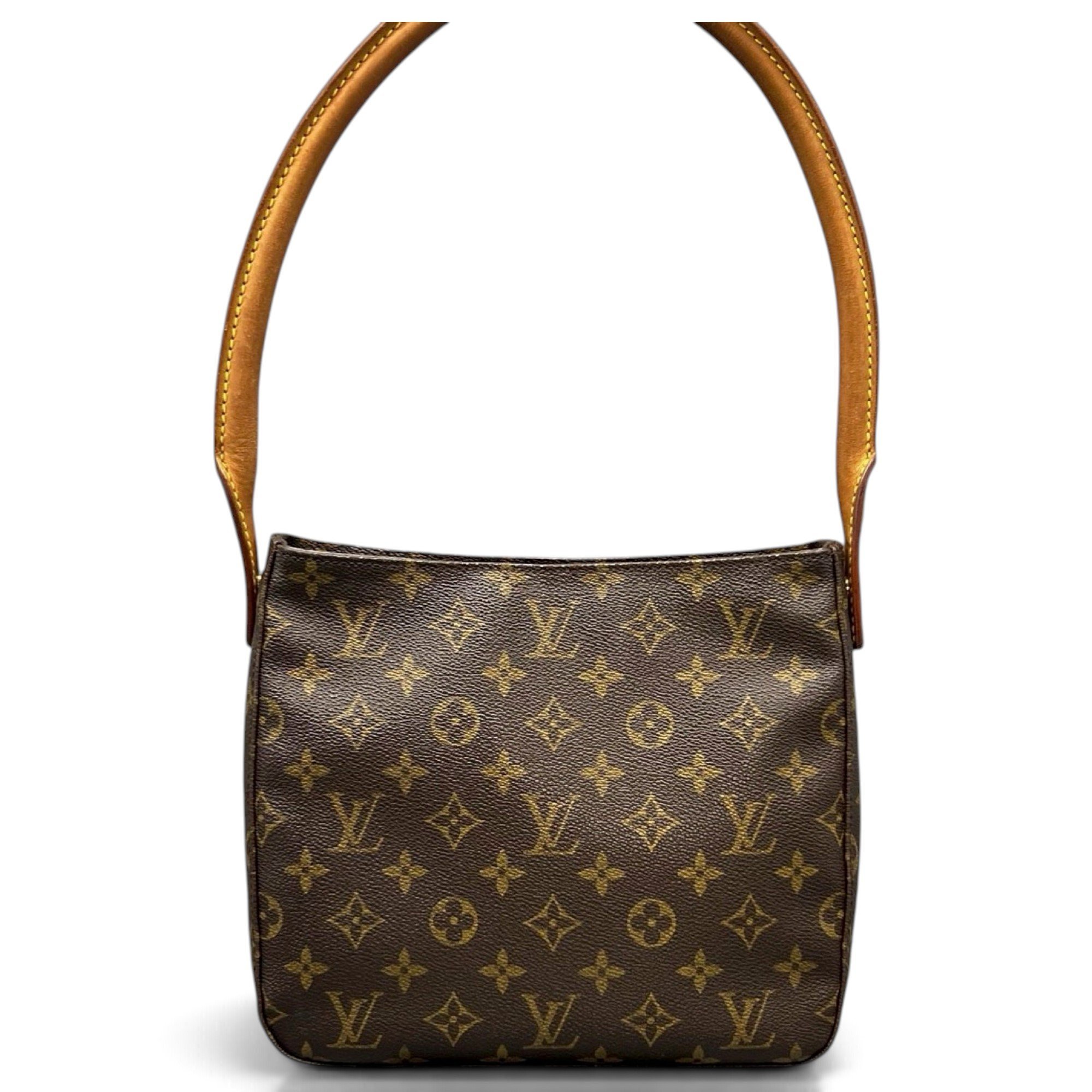 Looping cloth handbag