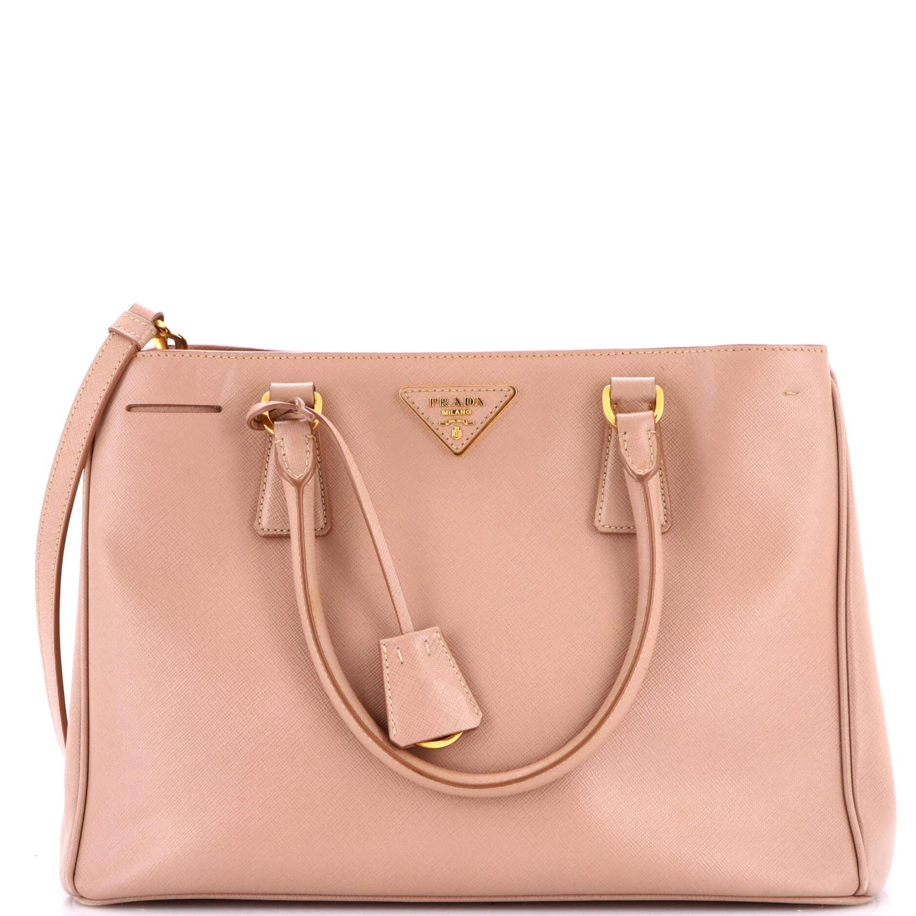 Leather tote