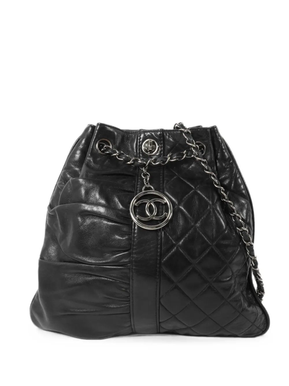 Pile Ou Face bucket bag