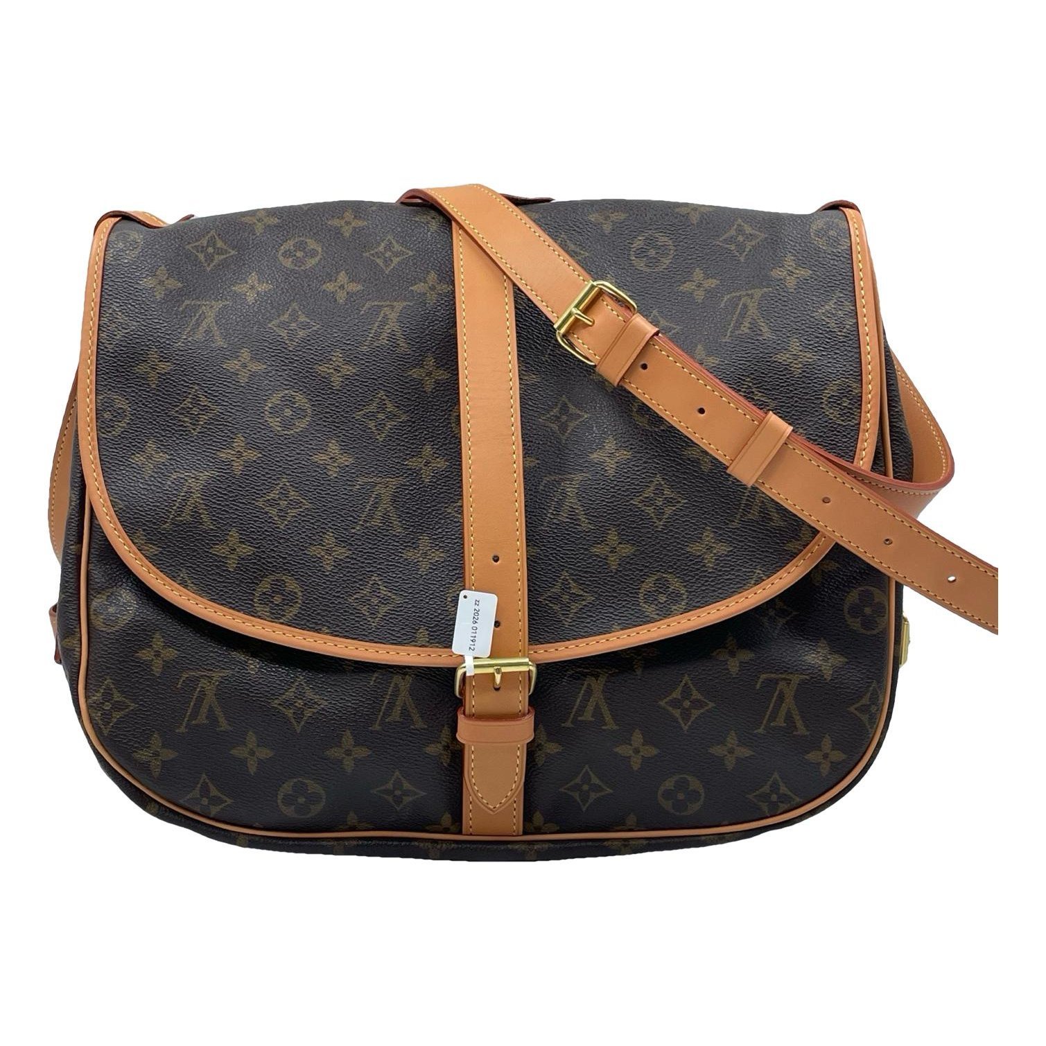 Saumur leather crossbody bag