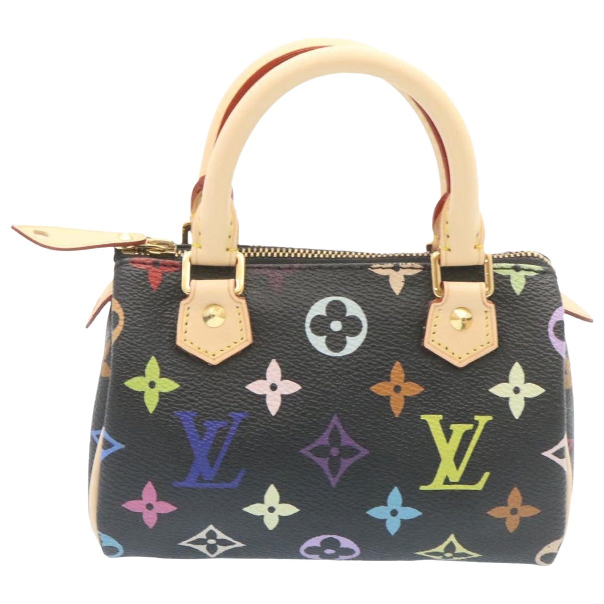 Speedy leather handbag