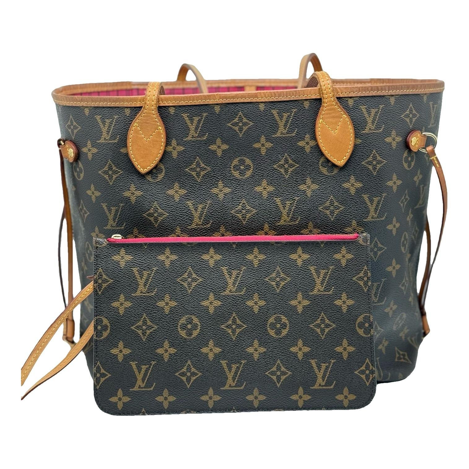 Neverfull leather handbag