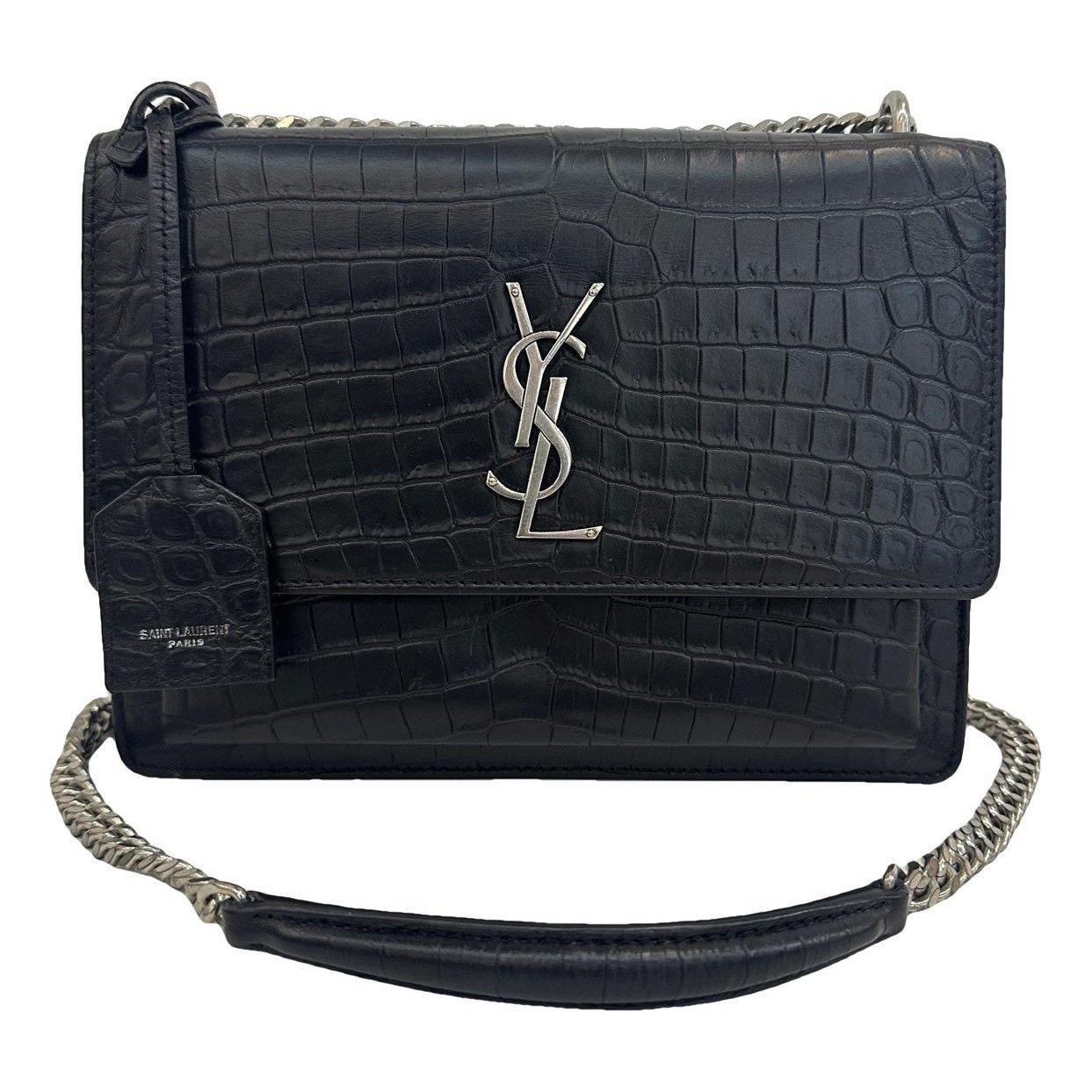 Sunset leather handbag