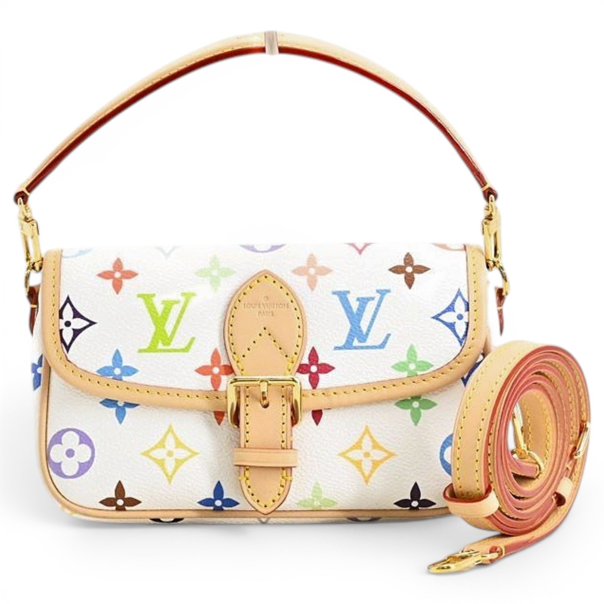 Louis Vuitton Diane leather handbag