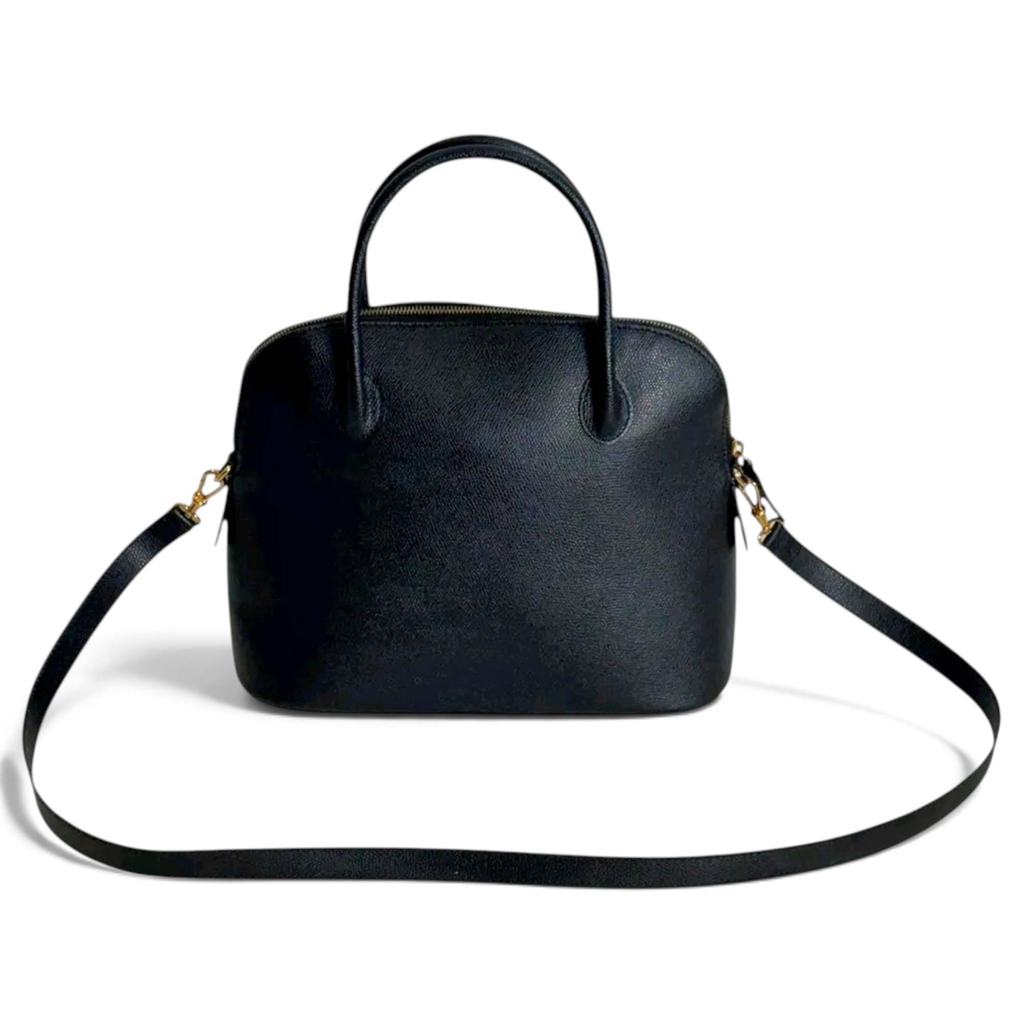 Leather satchel