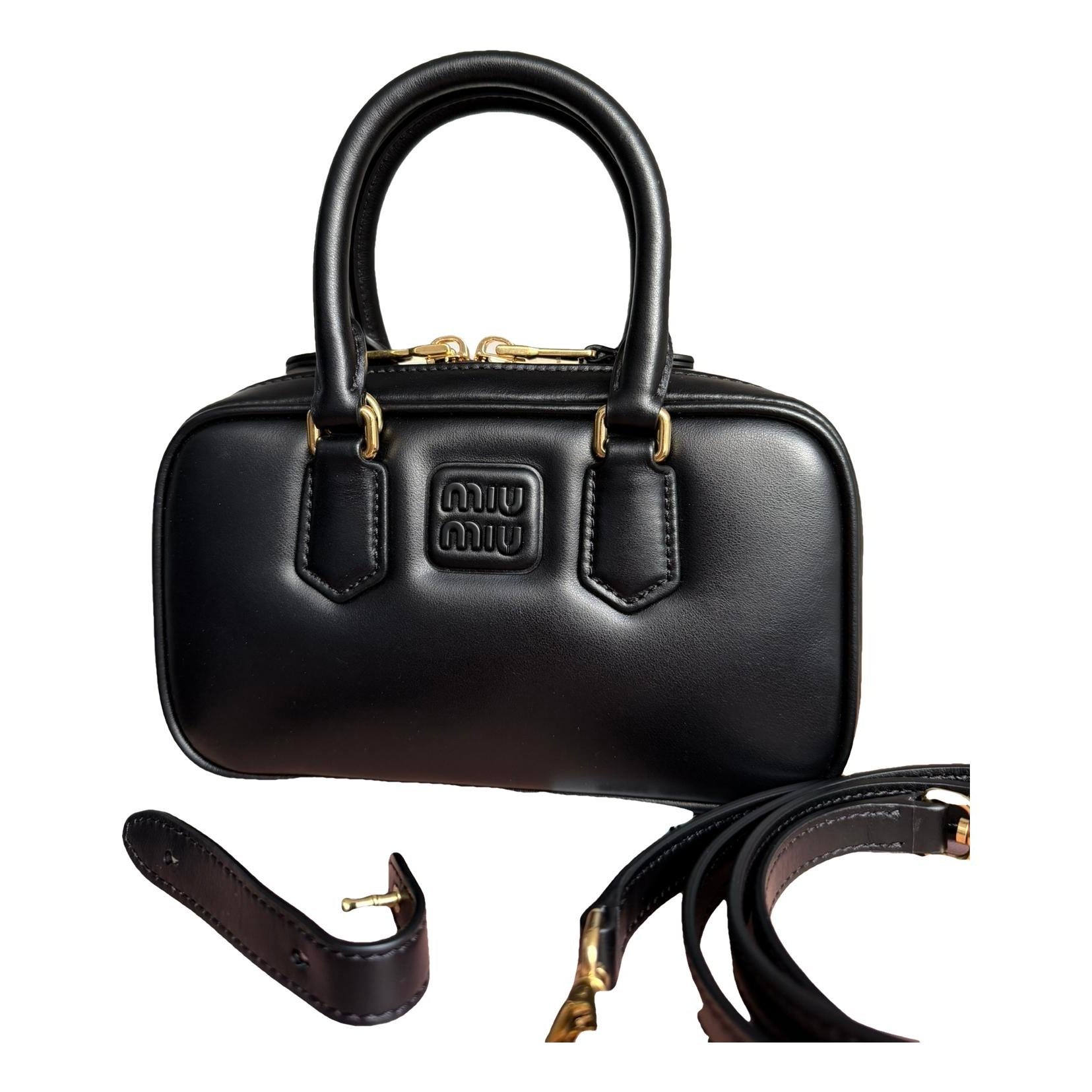 Arcadie leather handbag