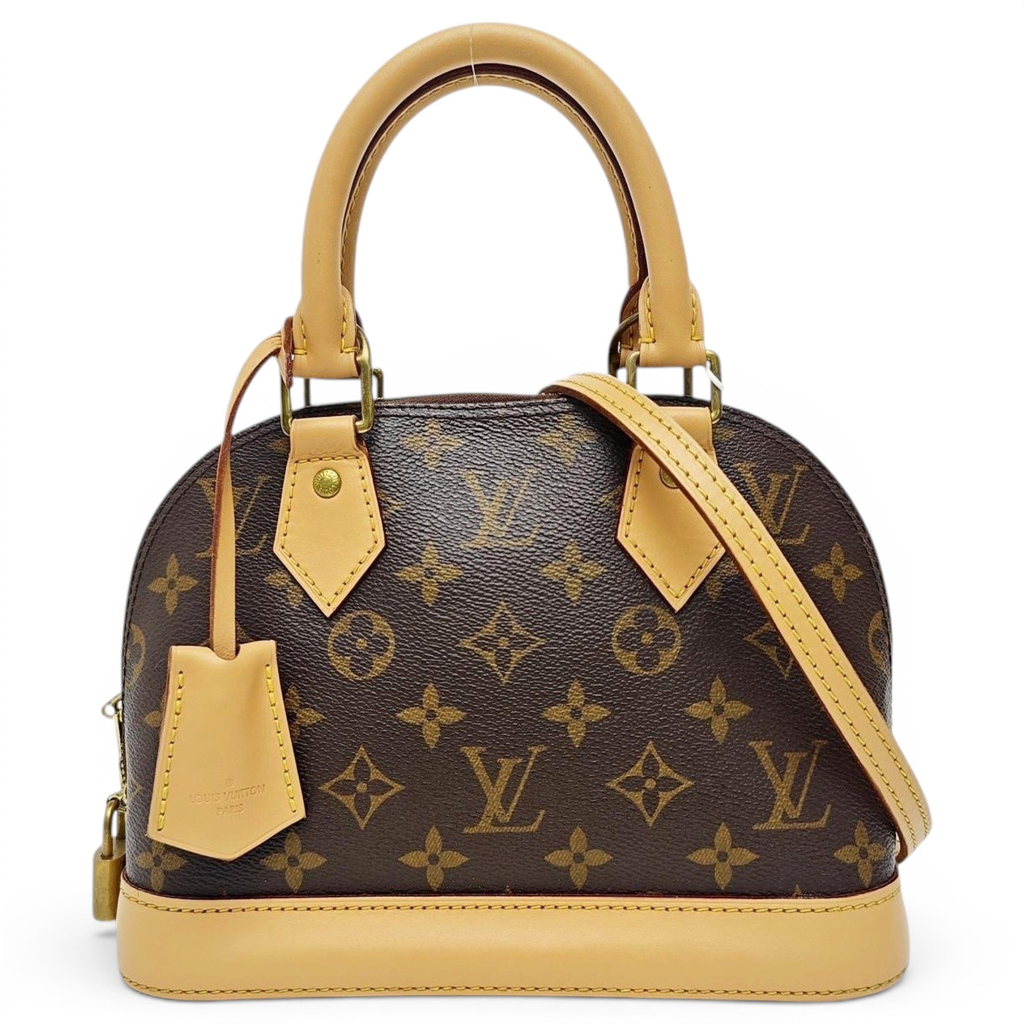 Alma leather handbag