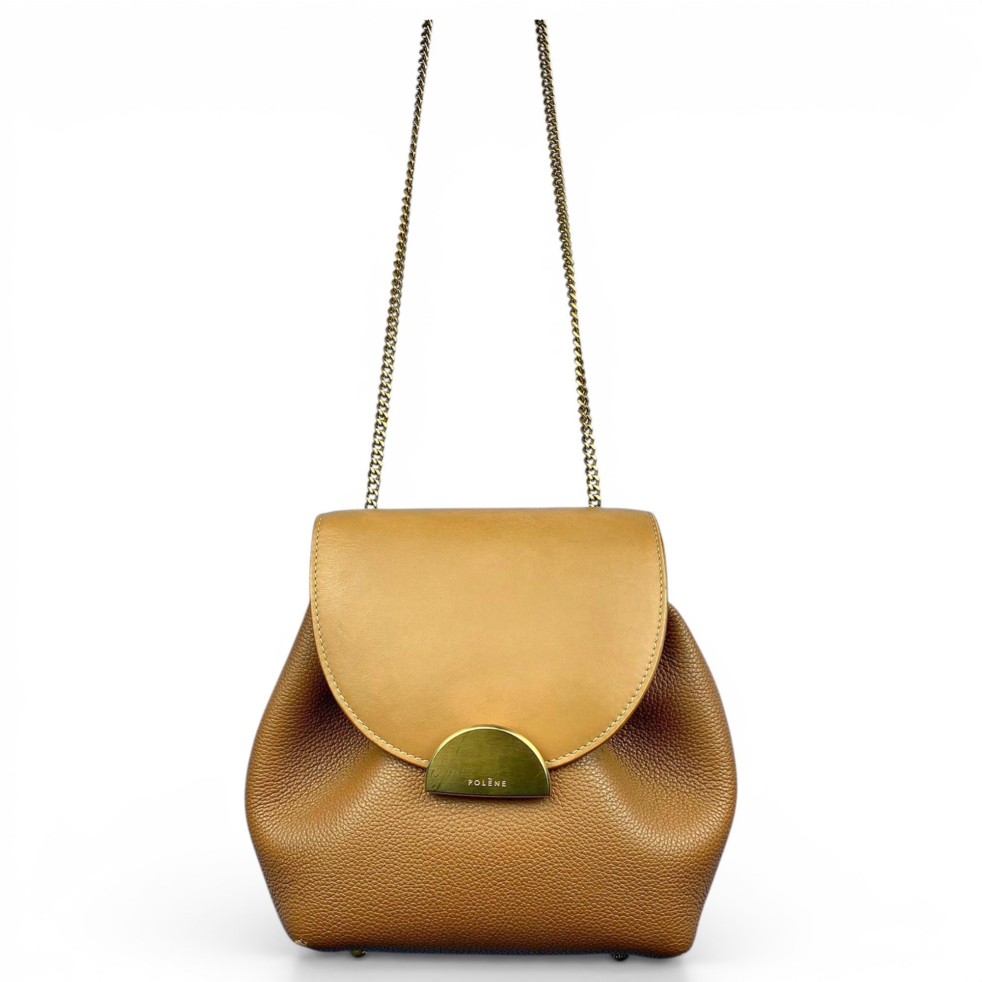 Numéro un leather mini bag