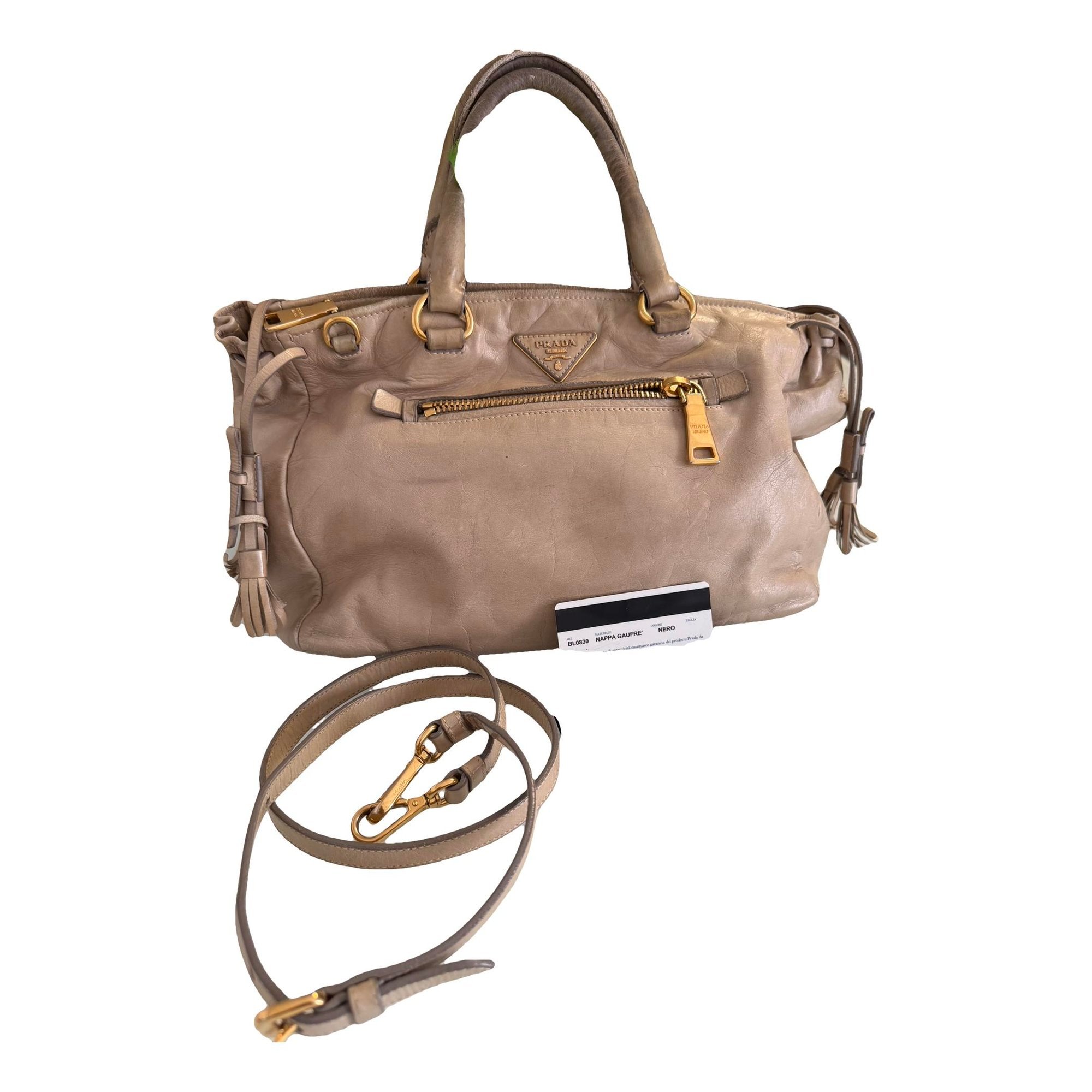 Leather handbag