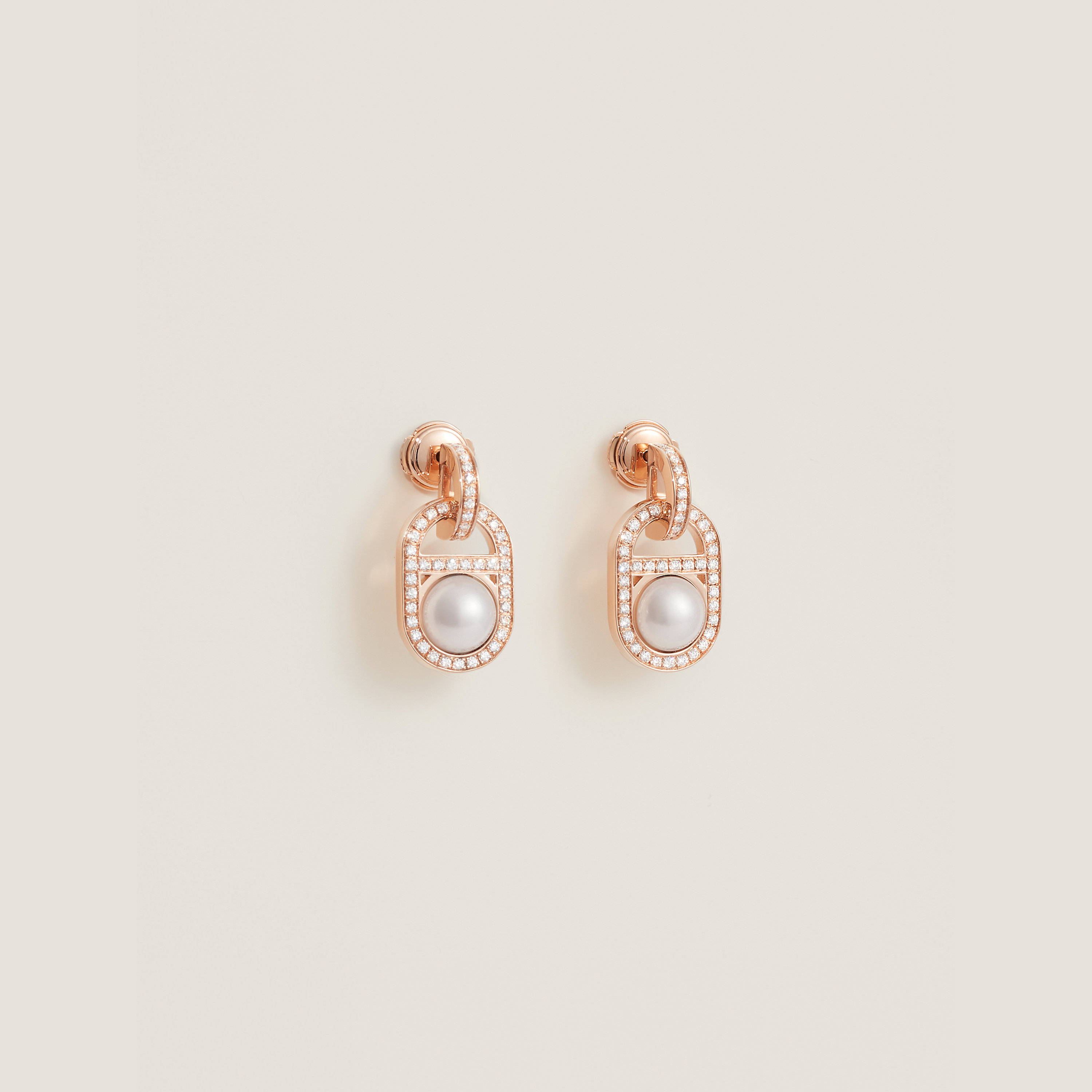 Geometrie Precieuse dangle earrings