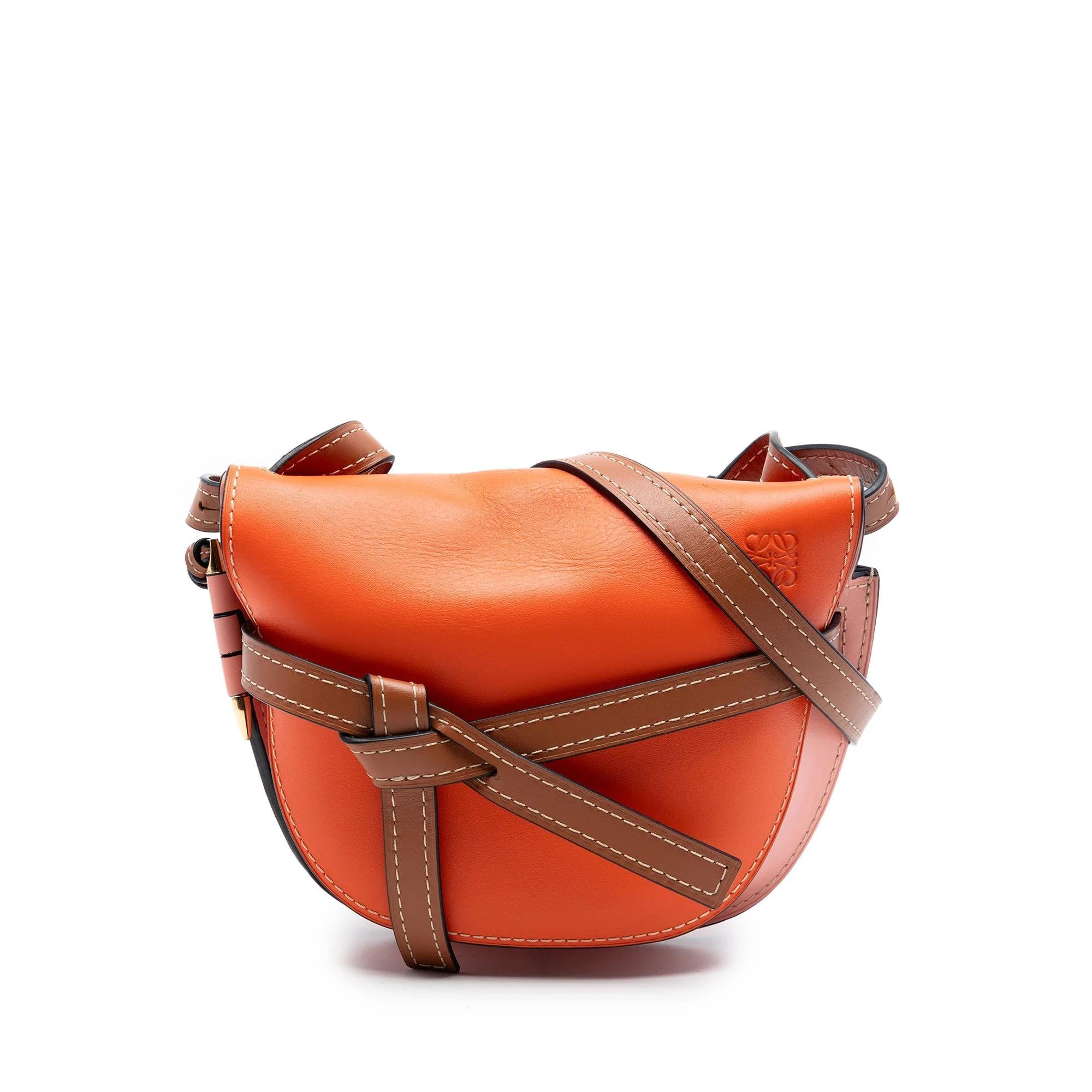 Gate pony-style calfskin handbag