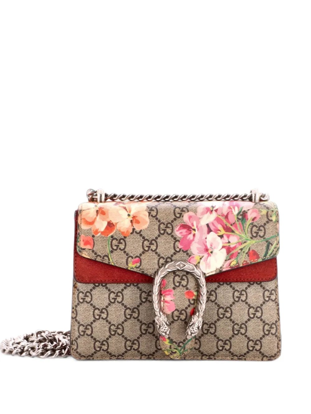 Dionysus Bag Blooms Print GG Coated Canvas Mini shoulder bag