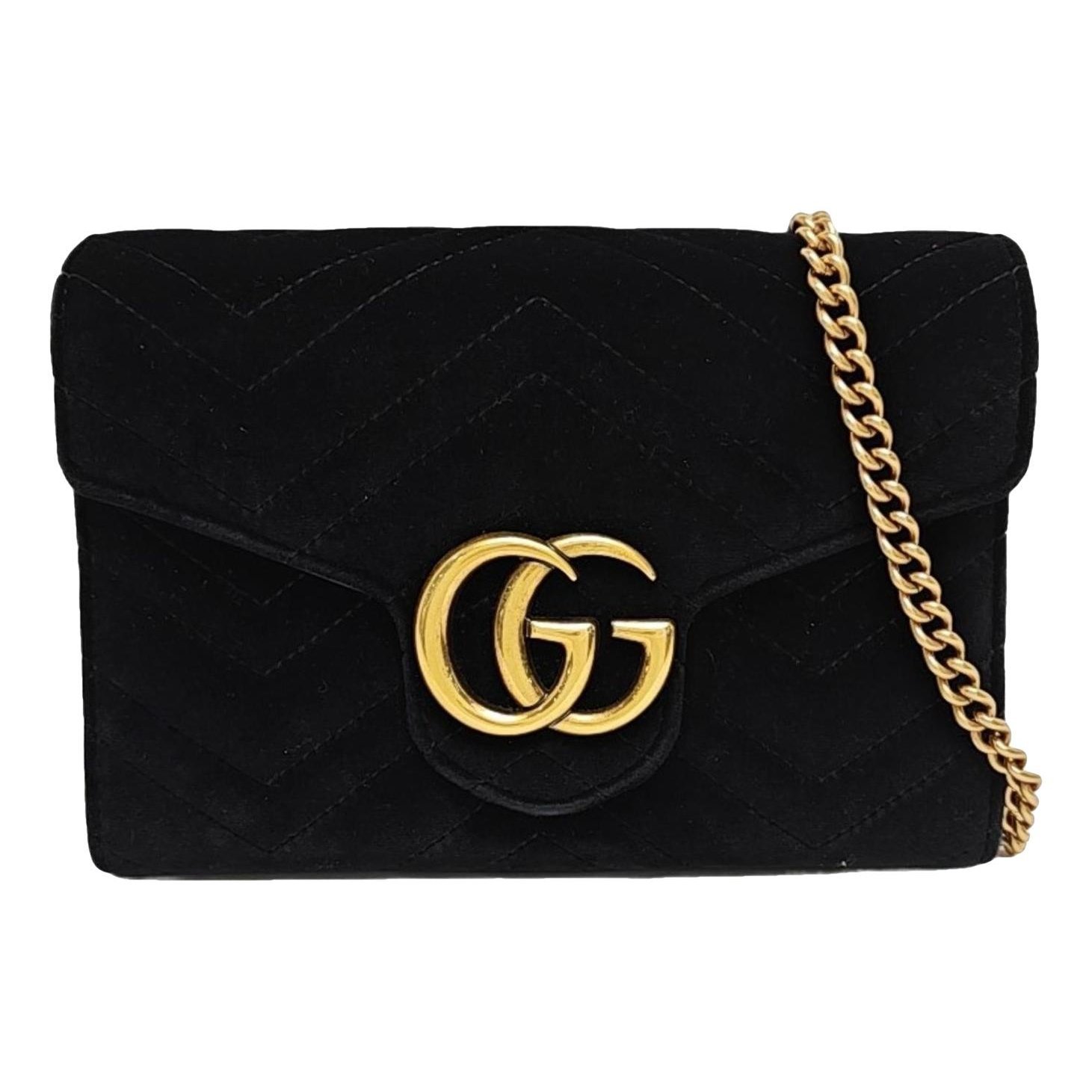 GG Marmont velvet handbag