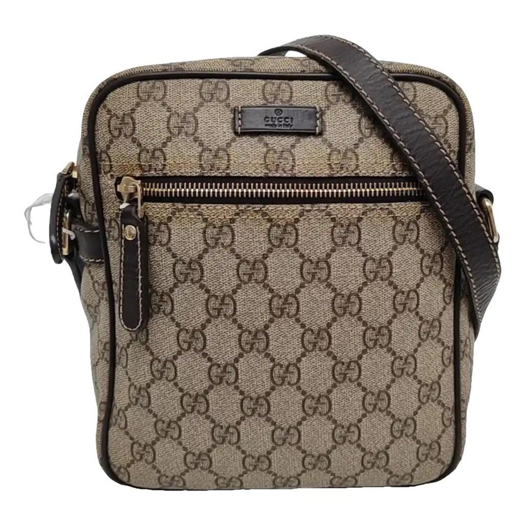 Leather crossbody bag