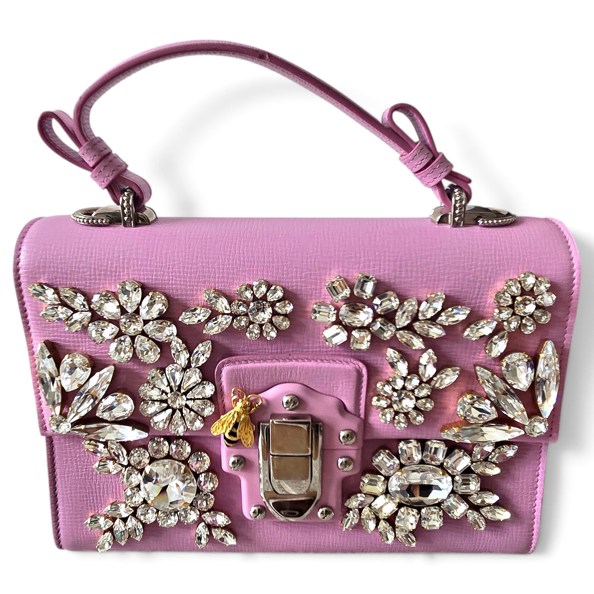 Lucia leather handbag