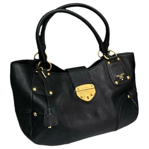 Leather tote