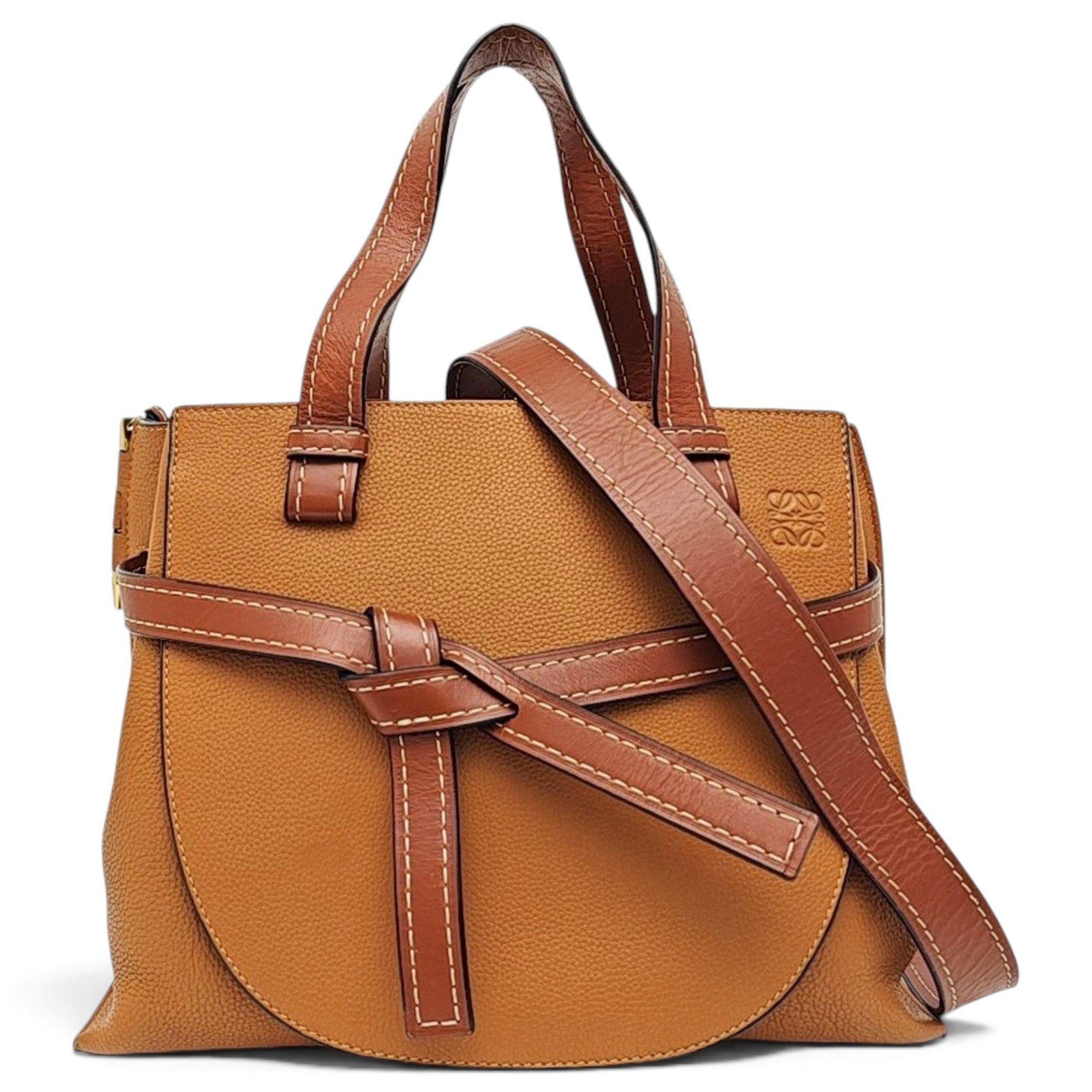 Gate leather handbag