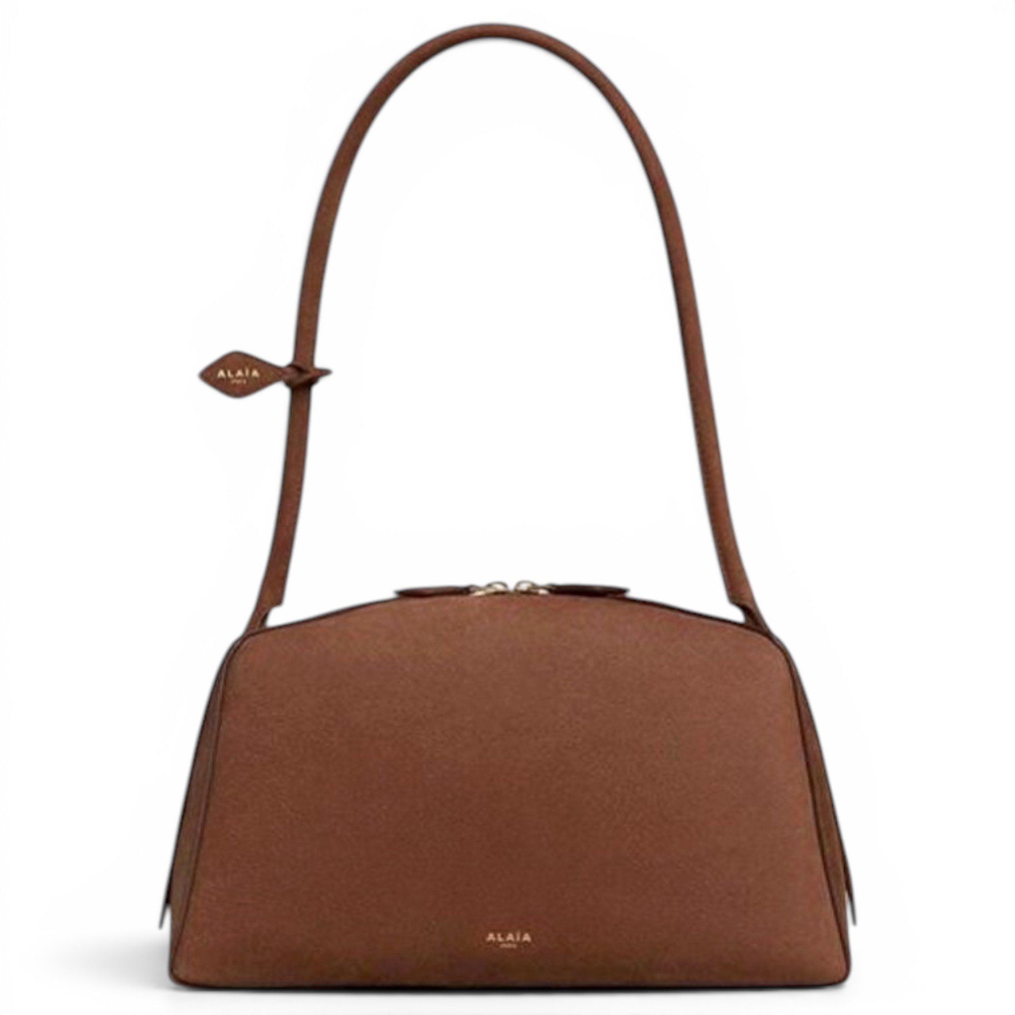 Le Bouledogue leather handbag
